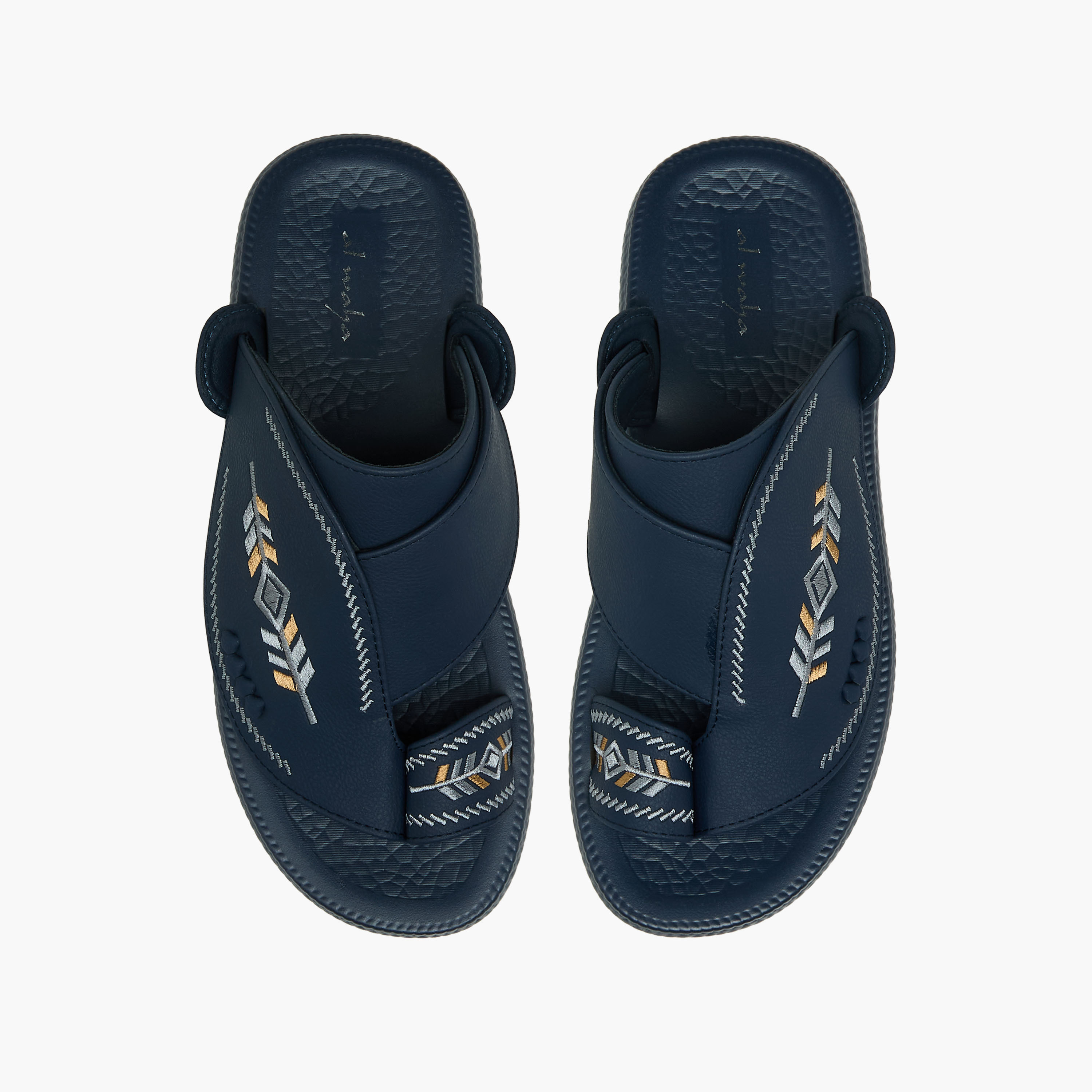 صندل عربي بحلقة إصبع للرجال من الواحة-men-shoes-sandals-image-1