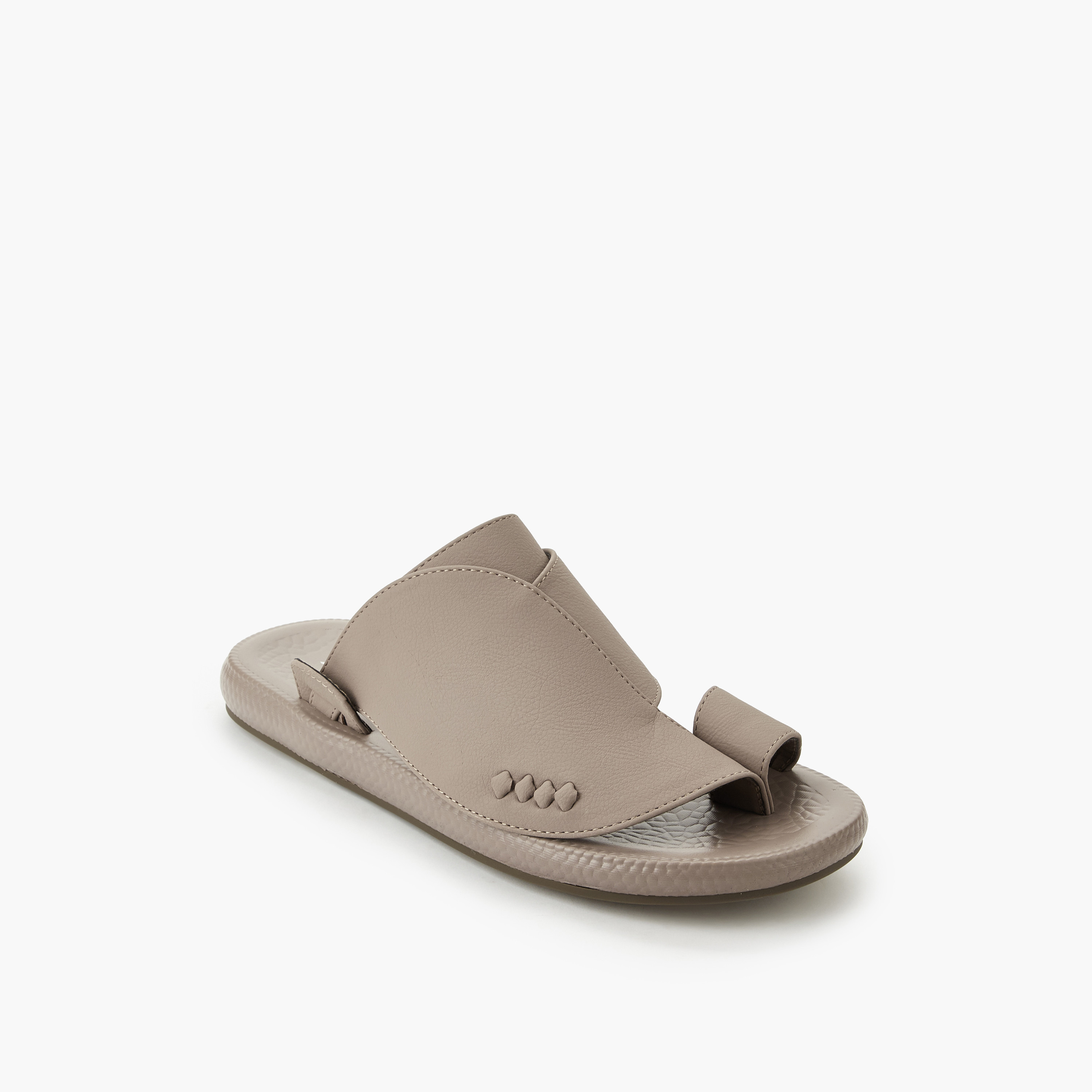 Al Waha Men Slip-On Arabic Sandals-men-shoes-sandals-image-2