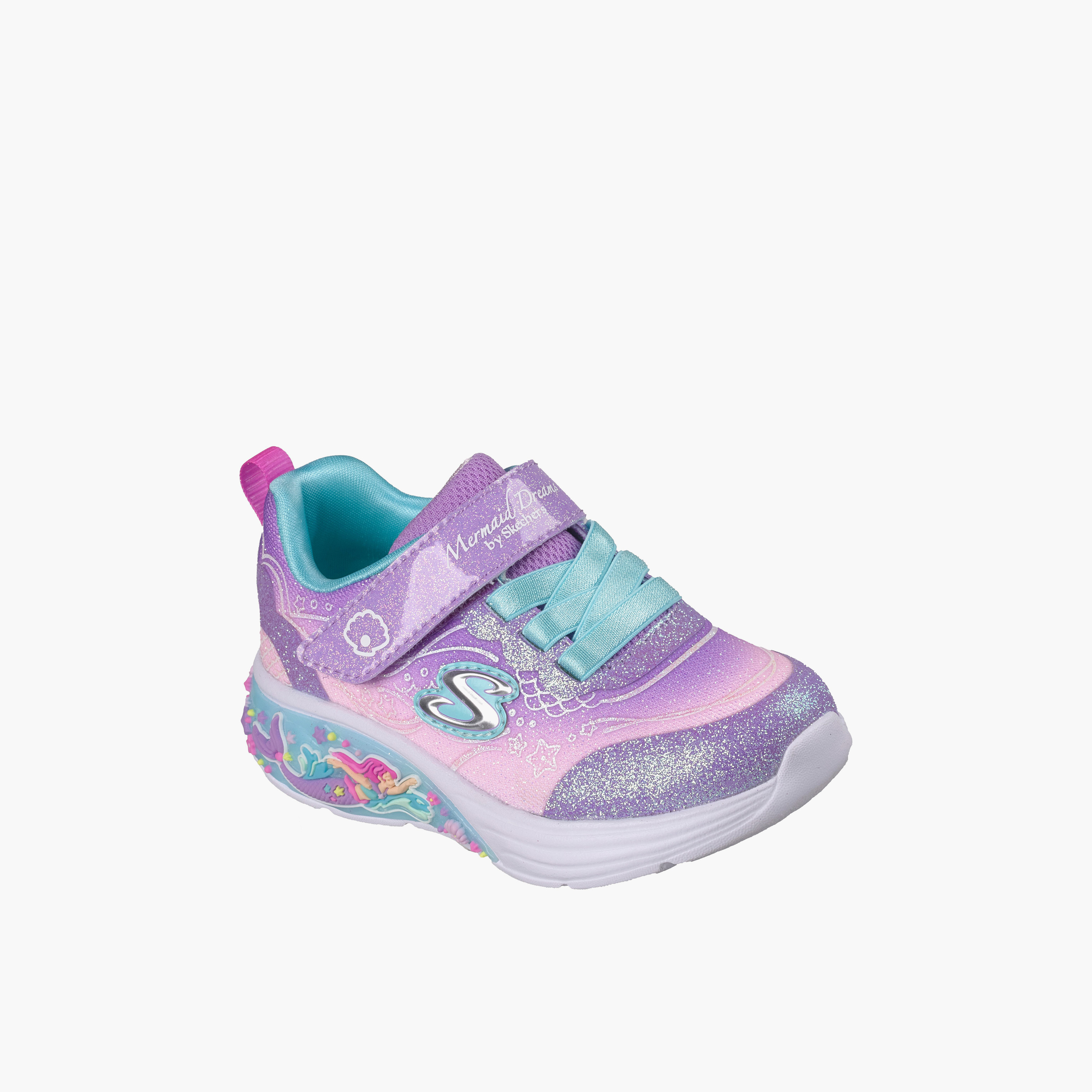Skechers Girls MY DREAMERS Hook & Loop Sneakers-baby-girls-shoes-closedshoes-image-1