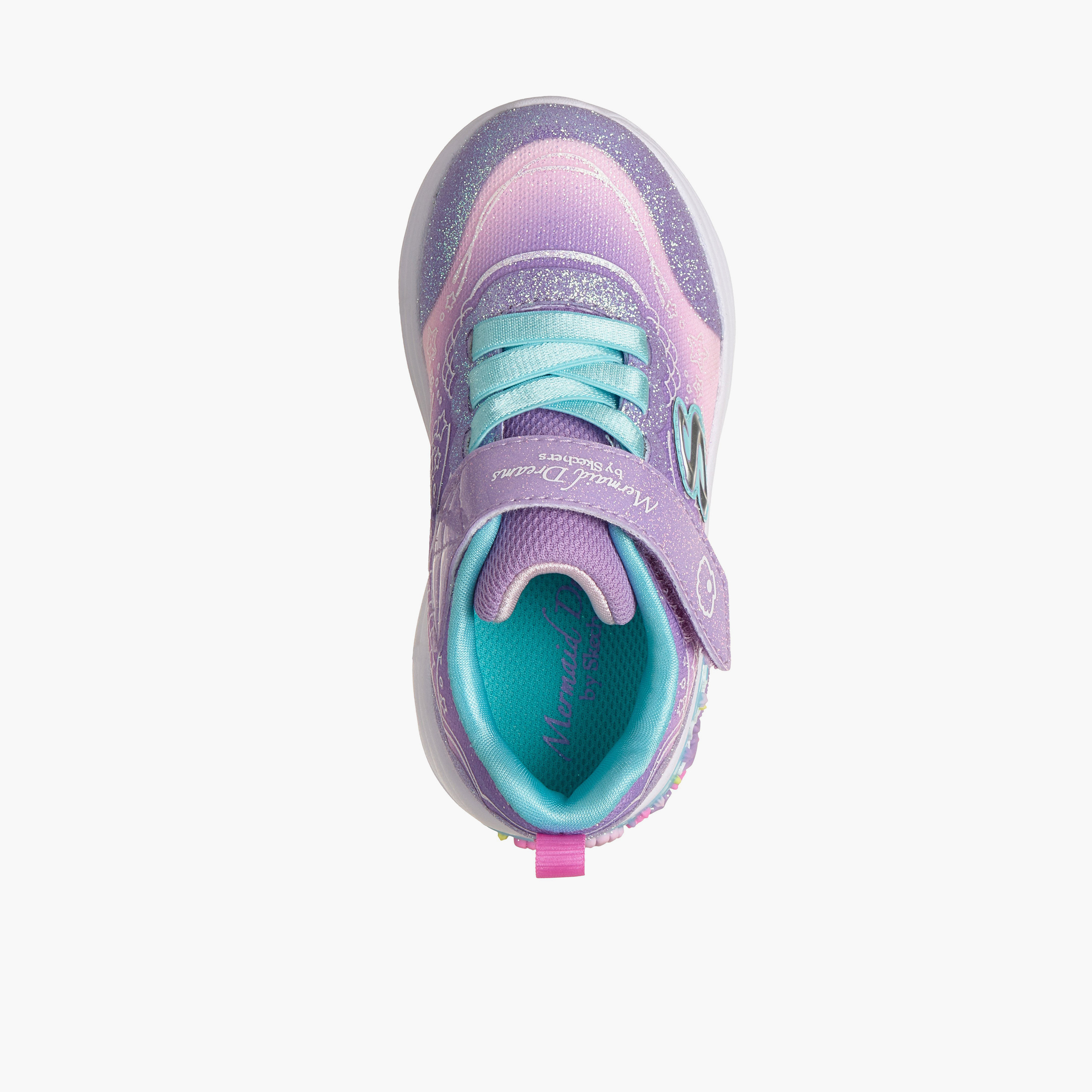 Skechers Girls MY DREAMERS Hook & Loop Sneakers-baby-girls-shoes-closedshoes-image-3
