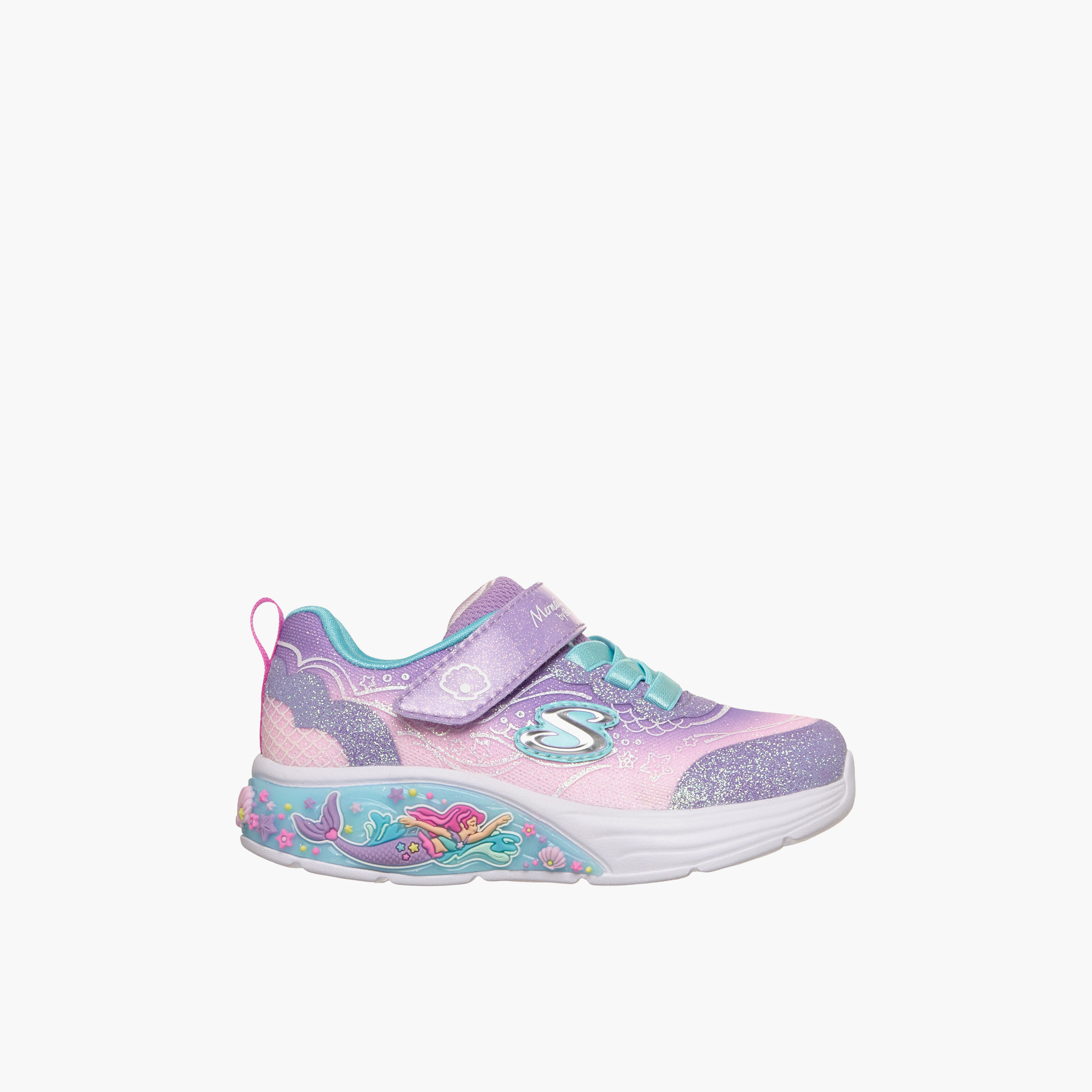 Skechers Girls MY DREAMERS Hook & Loop Sneakers-baby-girls-shoes-closedshoes-image-4