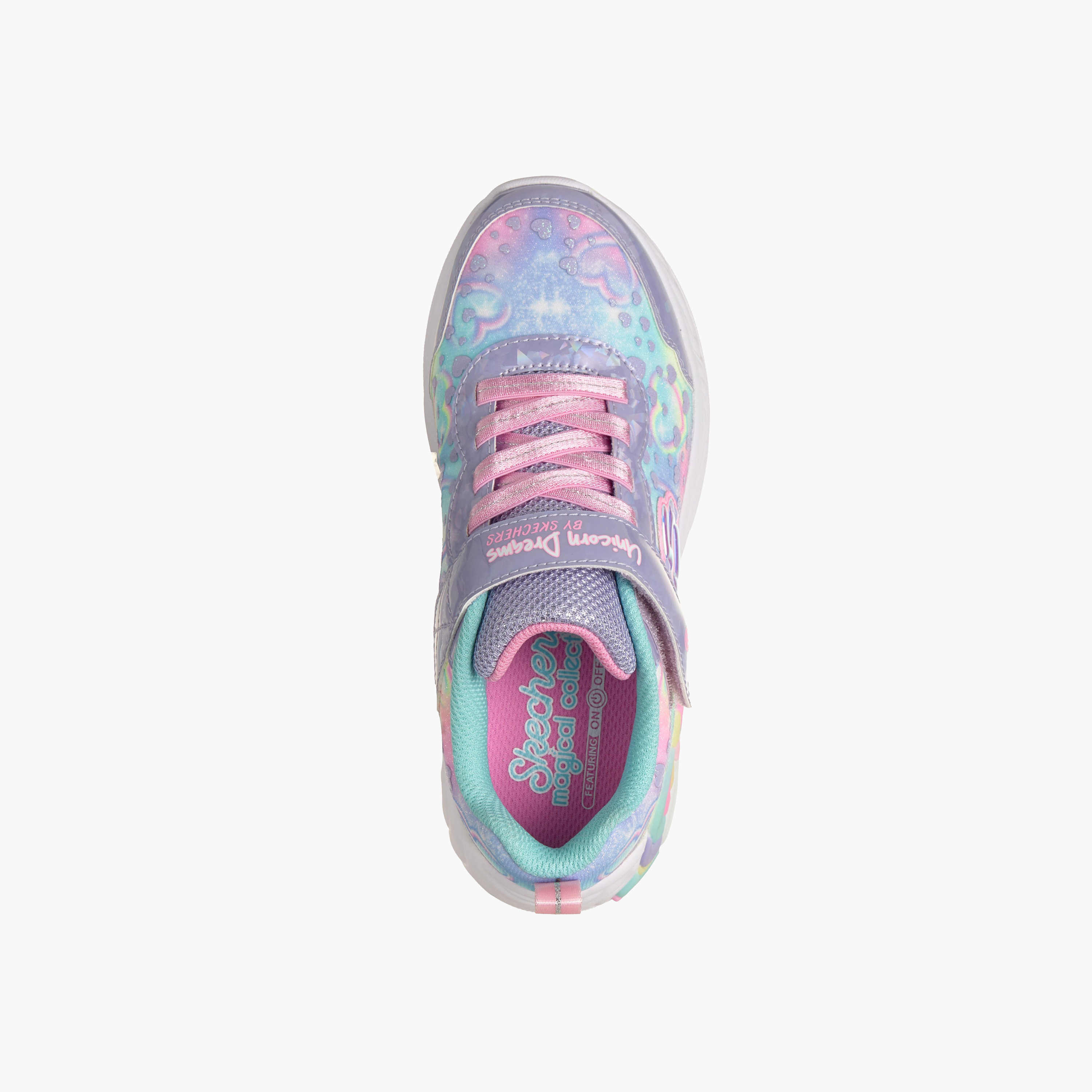 حذاء رياضي للبنات يونيكورن دريمز بإضاءة من سكيتشرز-girls-shoes-sneakers-image-3