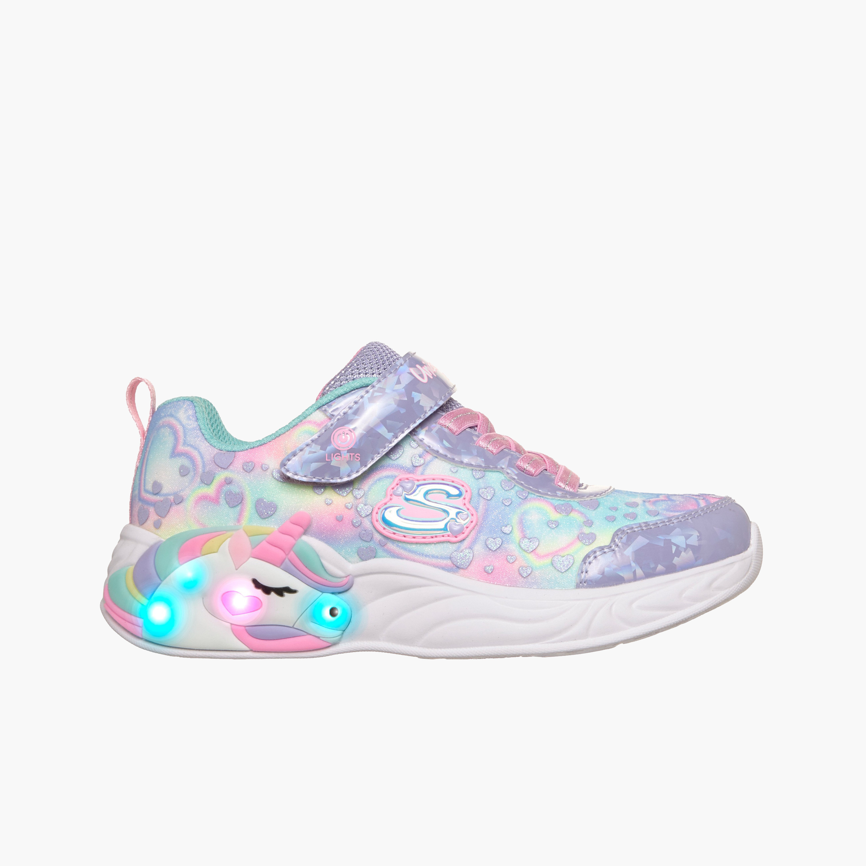 حذاء رياضي للبنات يونيكورن دريمز بإضاءة من سكيتشرز-girls-shoes-sneakers-image-5