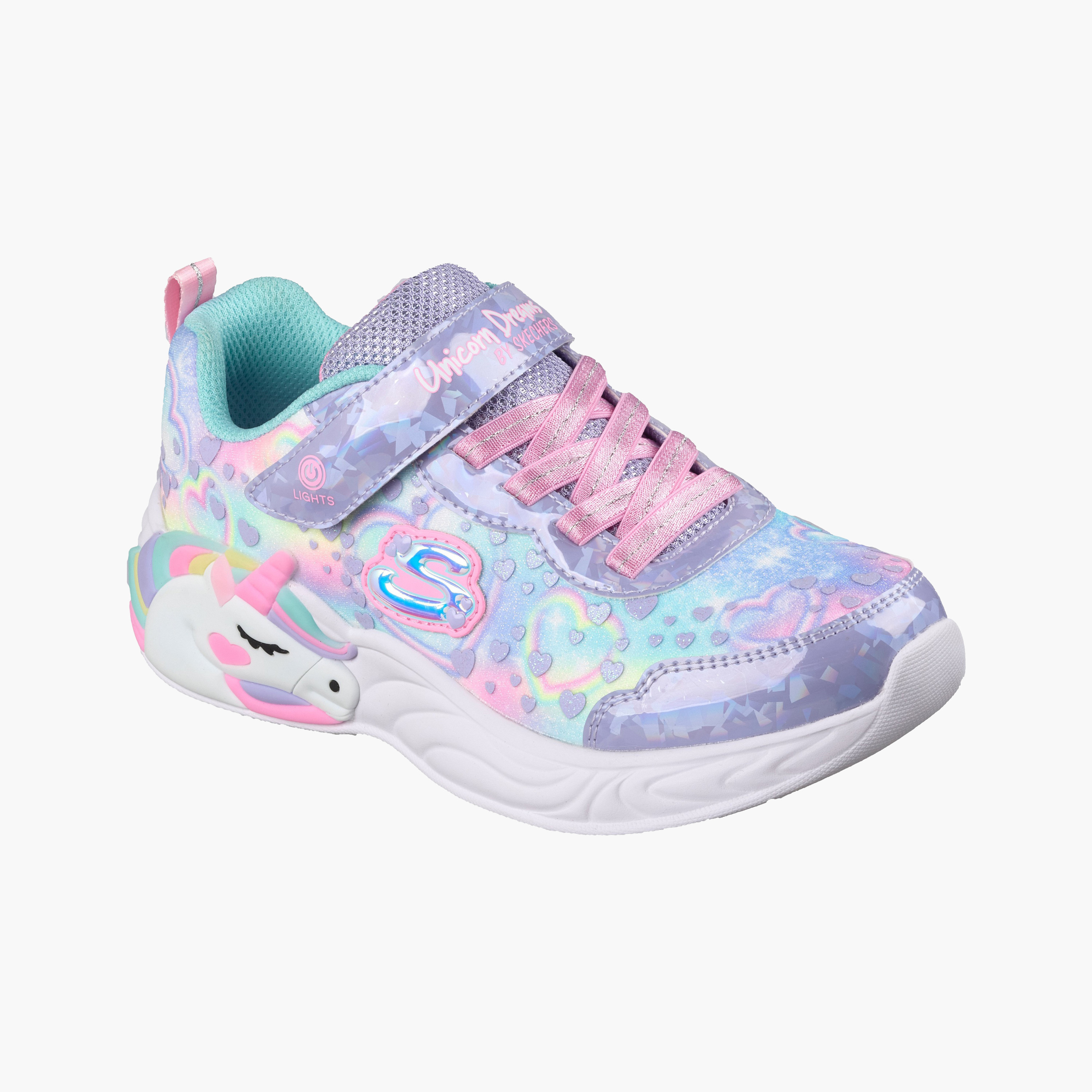 حذاء رياضي للبنات يونيكورن دريمز بإضاءة من سكيتشرز-girls-shoes-sneakers-image-7