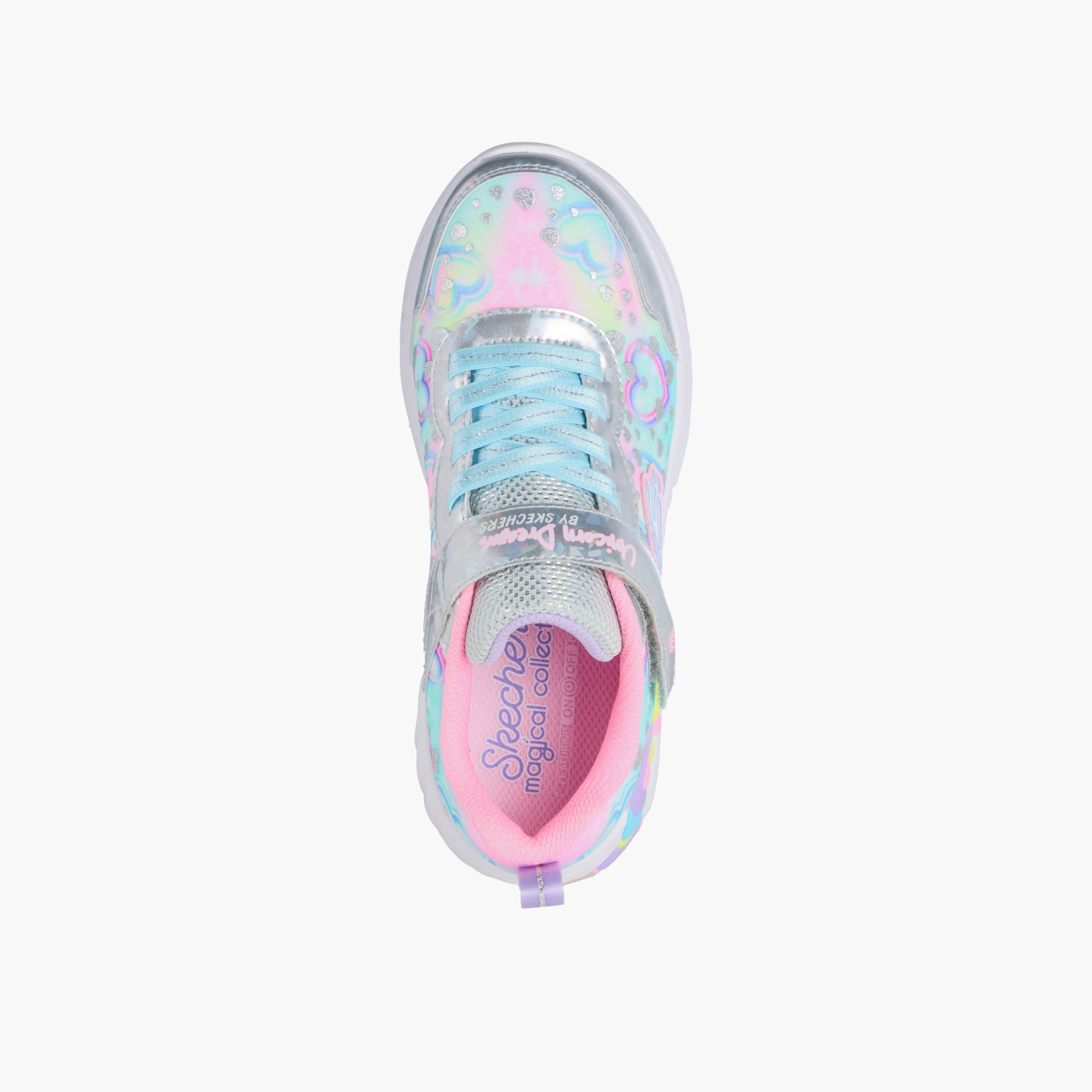 Skechers Girls UNICORN DREAMS Light-Up Sports Shoes-girls-shoes-sneakers-image-3