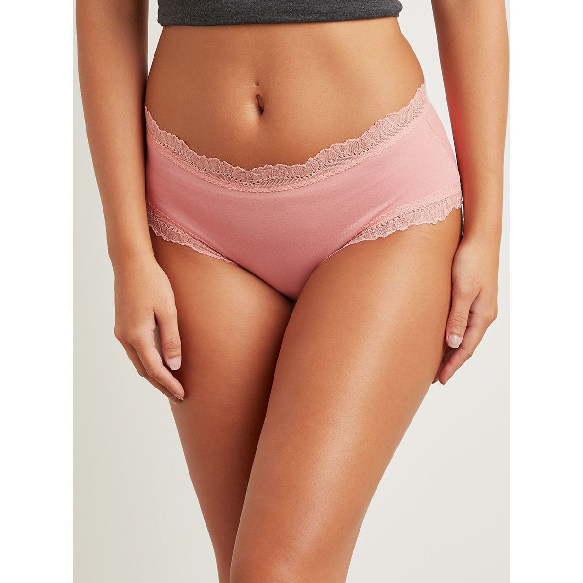 سروال داخلي بكيني بتفاصيل دانتيل من ستايلي-women-clothing-lingerie-panties-image-2