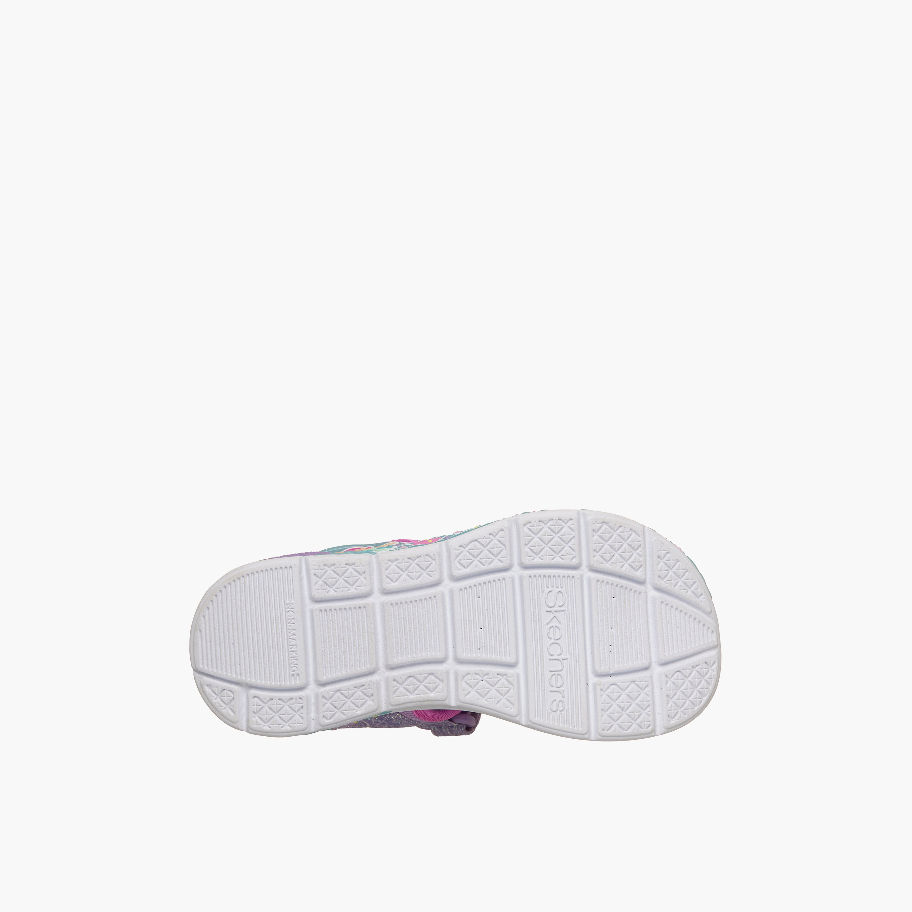 Skechers Girls MERMAID DREAMS Hook & Loop Flat Sandals-sports-girls-shoes-image-5