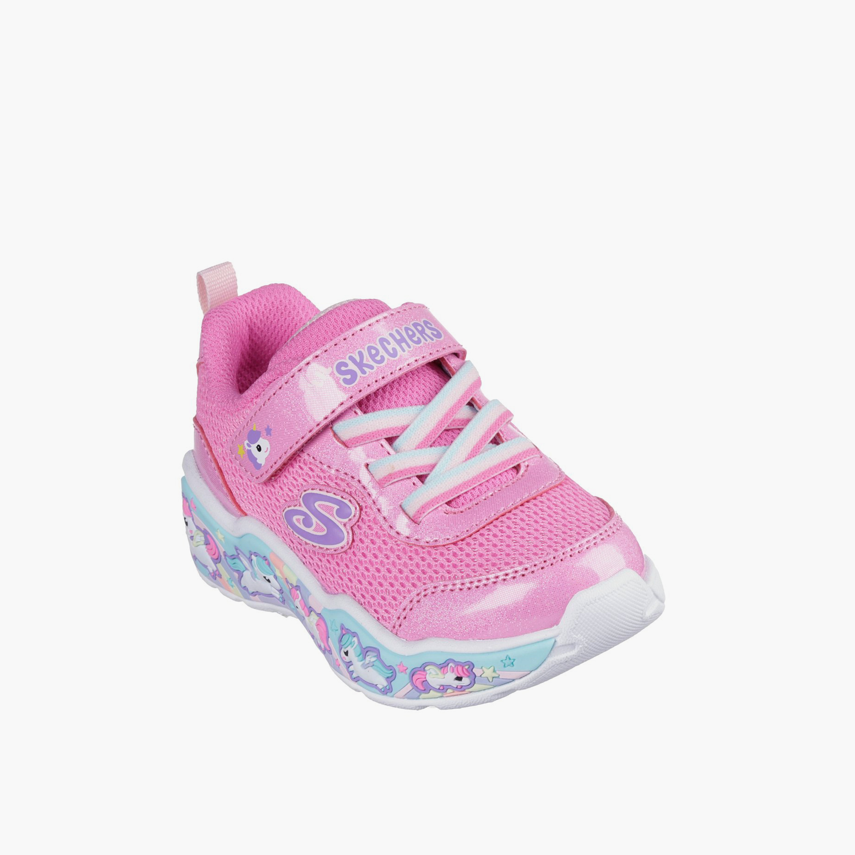  سكيتشرز - حذاء رياضي بلاي سين هوك اند لوب - للبنات الصغيرات 303158N | OE-baby-girls-shoes-closedshoes-image-1