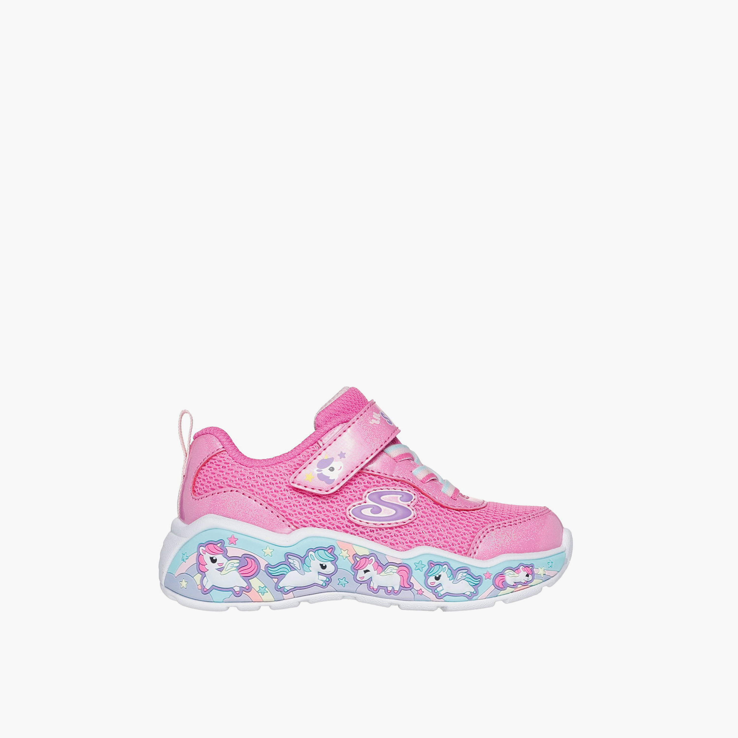Skechers Baby PLAY SCENE Hook & Loop Sneakers 303158N | OE-baby-girls-shoes-closedshoes-image-2
