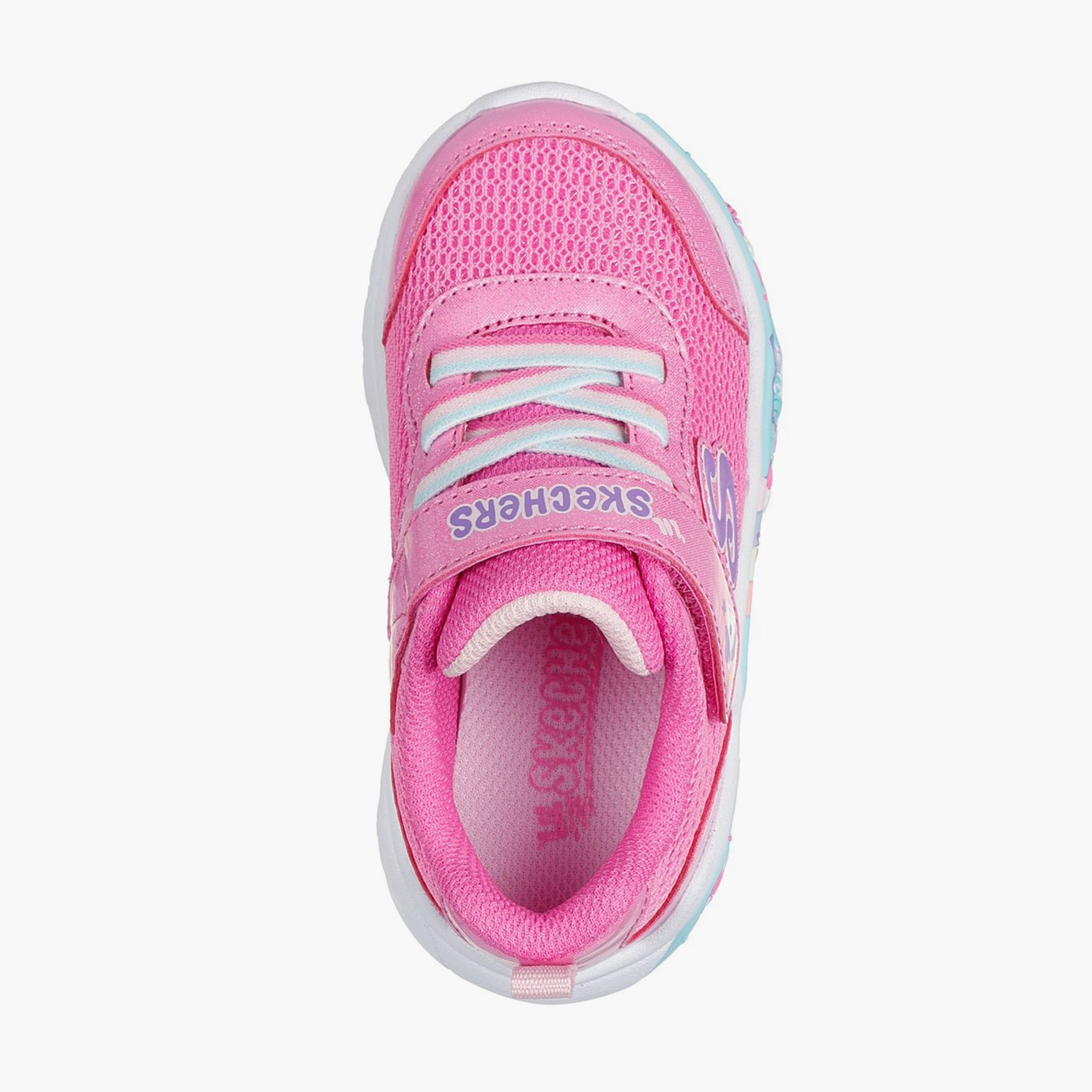  سكيتشرز - حذاء رياضي بلاي سين هوك اند لوب - للبنات الصغيرات 303158N | OE-baby-girls-shoes-closedshoes-image-4