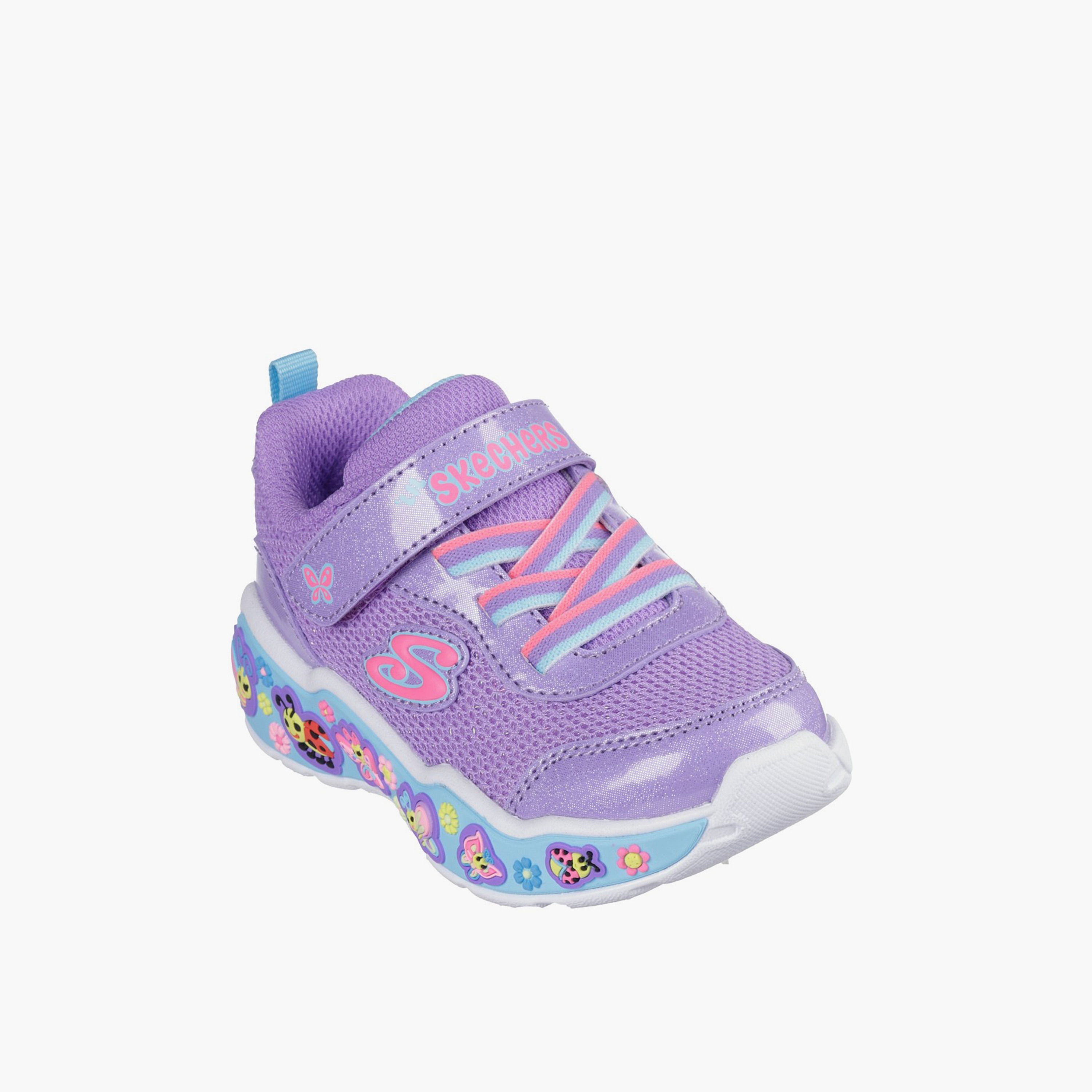  سكيتشرز - حذاء رياضي بلاي سين هوك اند لوب - للبنات الصغيرات 303158N | OE-baby-girls-shoes-closedshoes-image-6