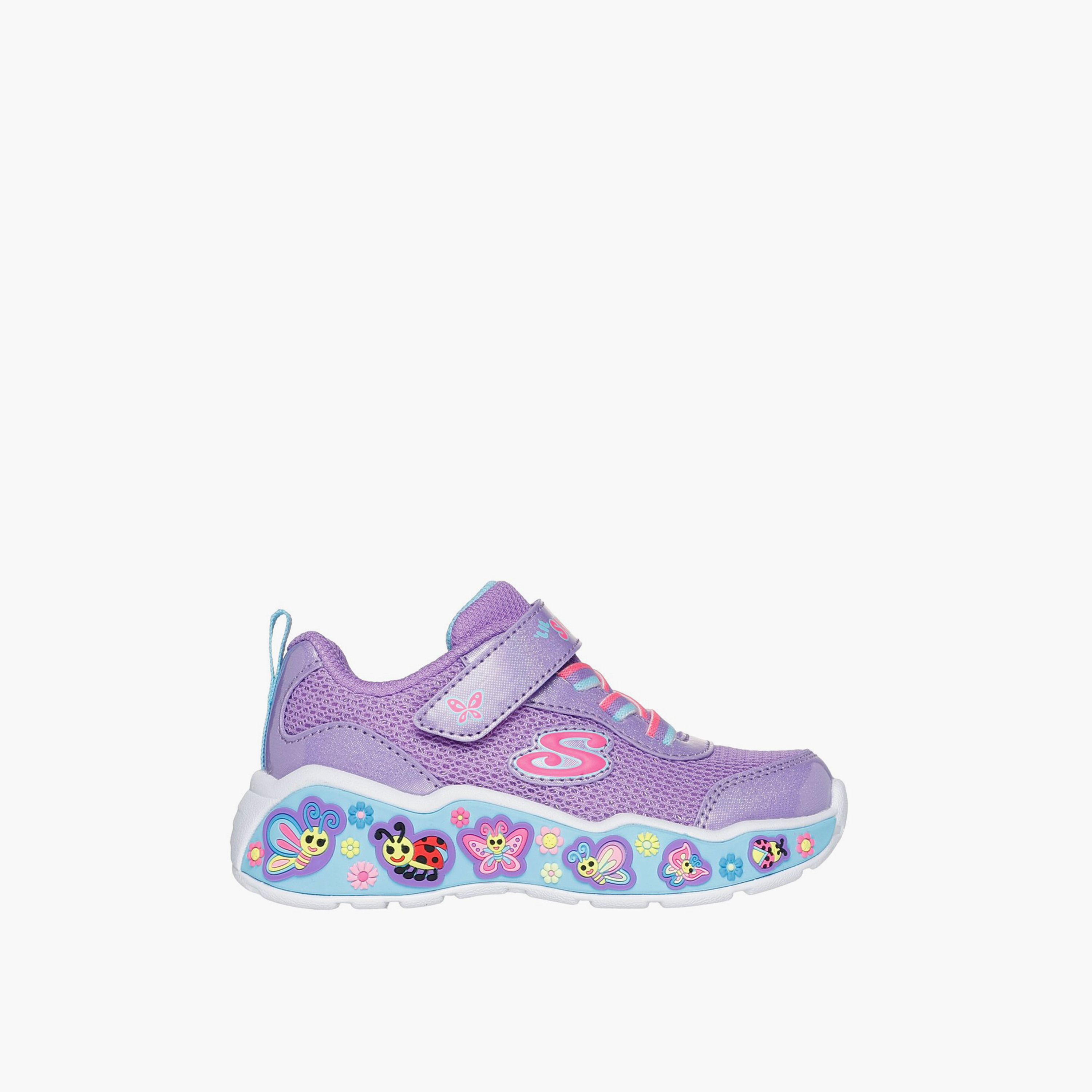  سكيتشرز - حذاء رياضي بلاي سين هوك اند لوب - للبنات الصغيرات 303158N | OE-baby-girls-shoes-closedshoes-image-7