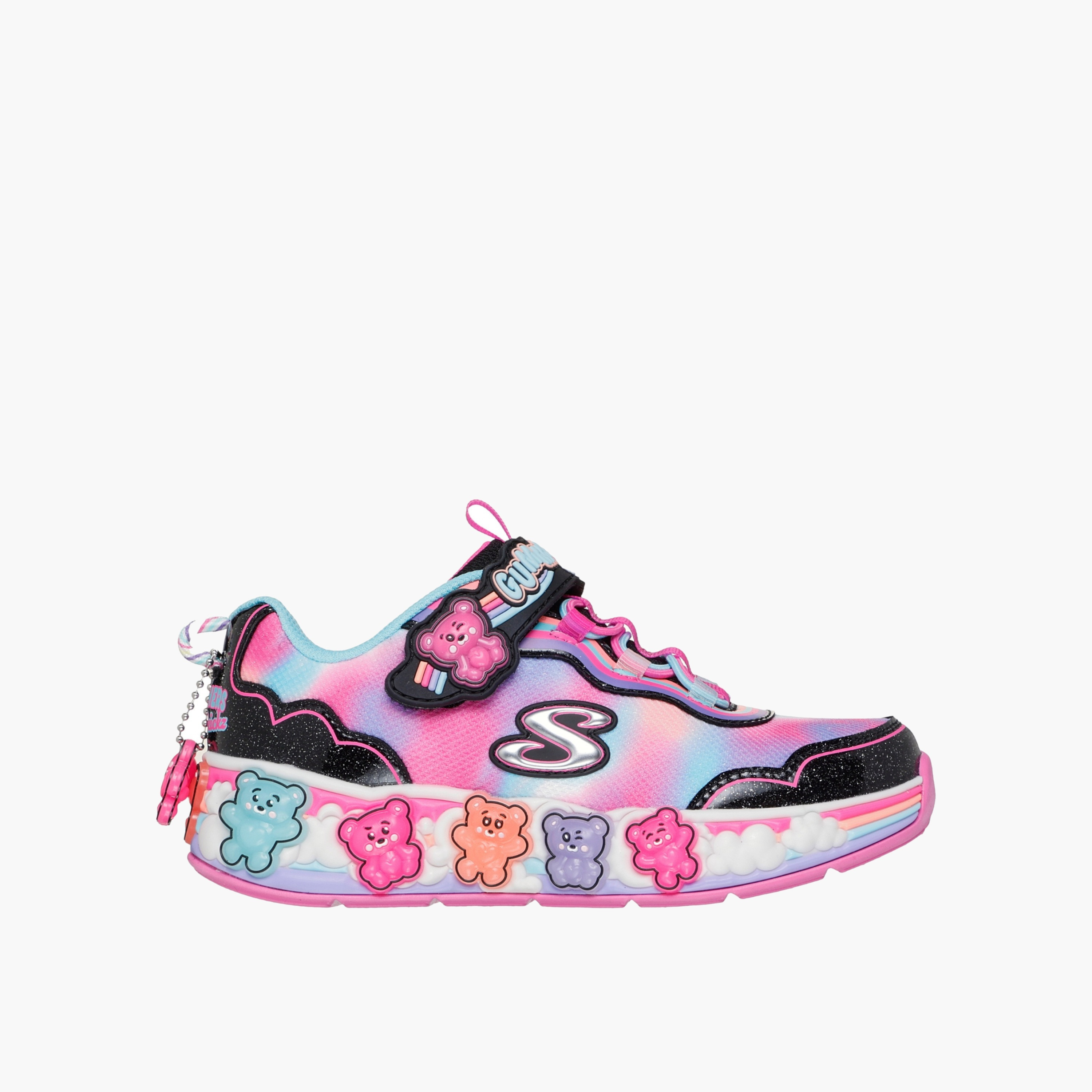 Skechers Girls GUMMY FRIENDS Hook & Loop Sports Shoes-girls-shoes-sneakers-image-1