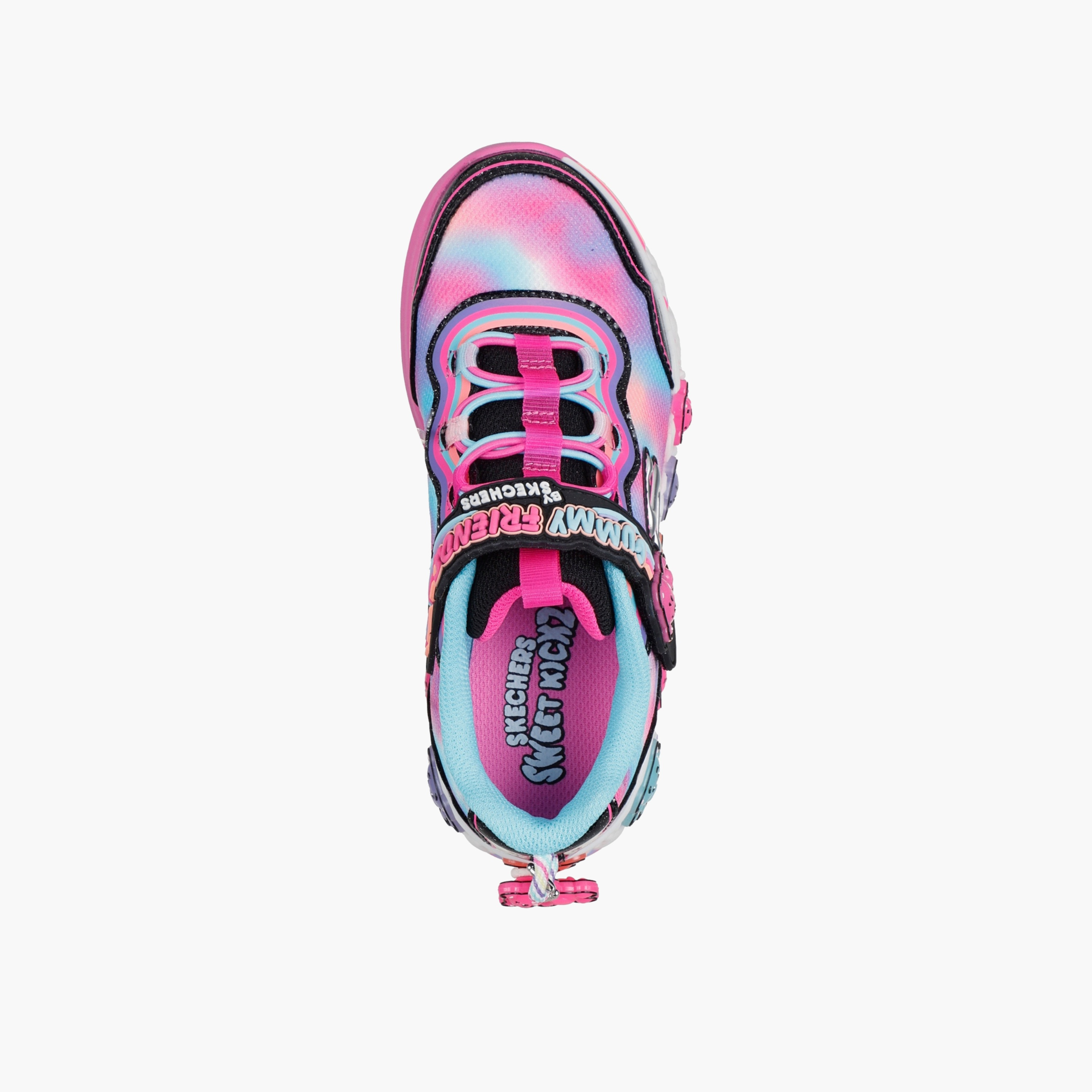 Skechers Girls GUMMY FRIENDS Hook & Loop Sports Shoes-girls-shoes-sneakers-image-2