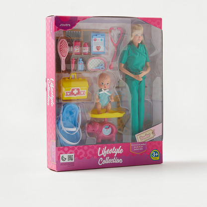 Juniors Doctor Fashion Doll Playset