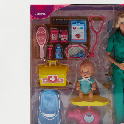 Juniors Doctor Fashion Doll Playset