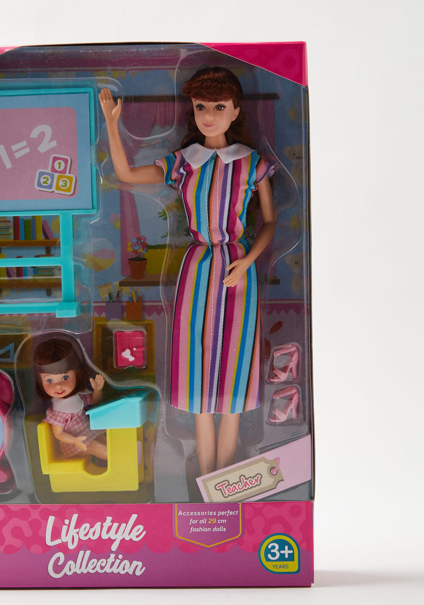 Juniors Teacher Fashion Doll Playset-Dolls and Playsets-image-1