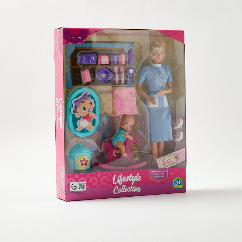 Juniors Nurse Fashion Doll Playset-Dolls and Playsets-image-0