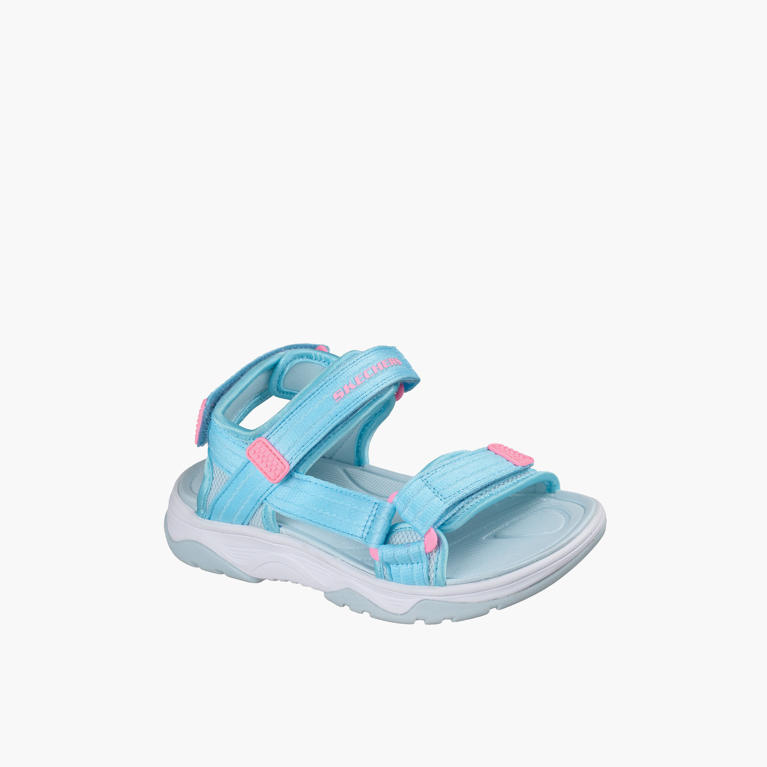 Skechers Girls TREAD SEEKER Hook and Loop Flat Sandals-girls-shoes-sandals-image-1