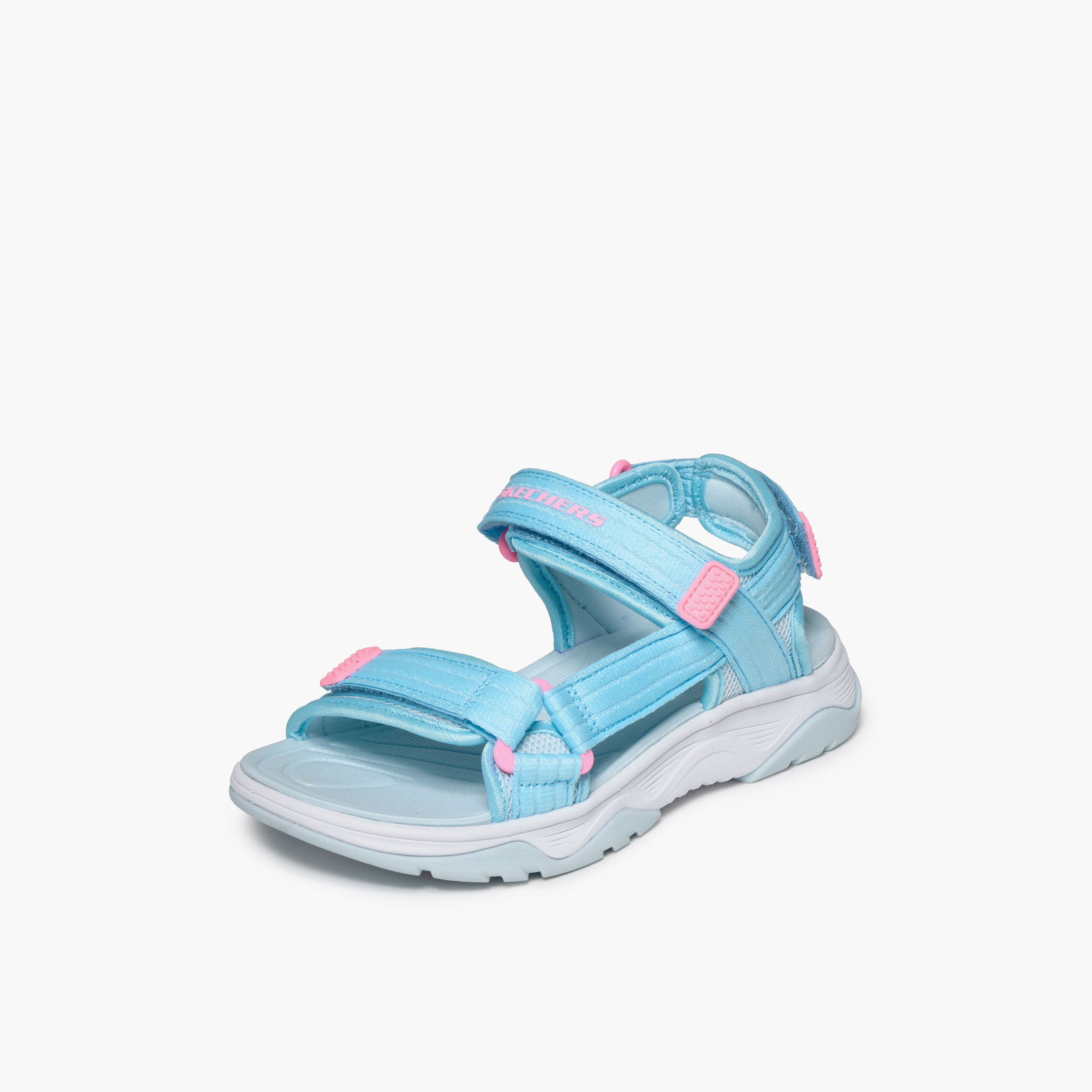 Skechers Girls TREAD SEEKER Hook and Loop Flat Sandals-girls-shoes-sandals-image-4