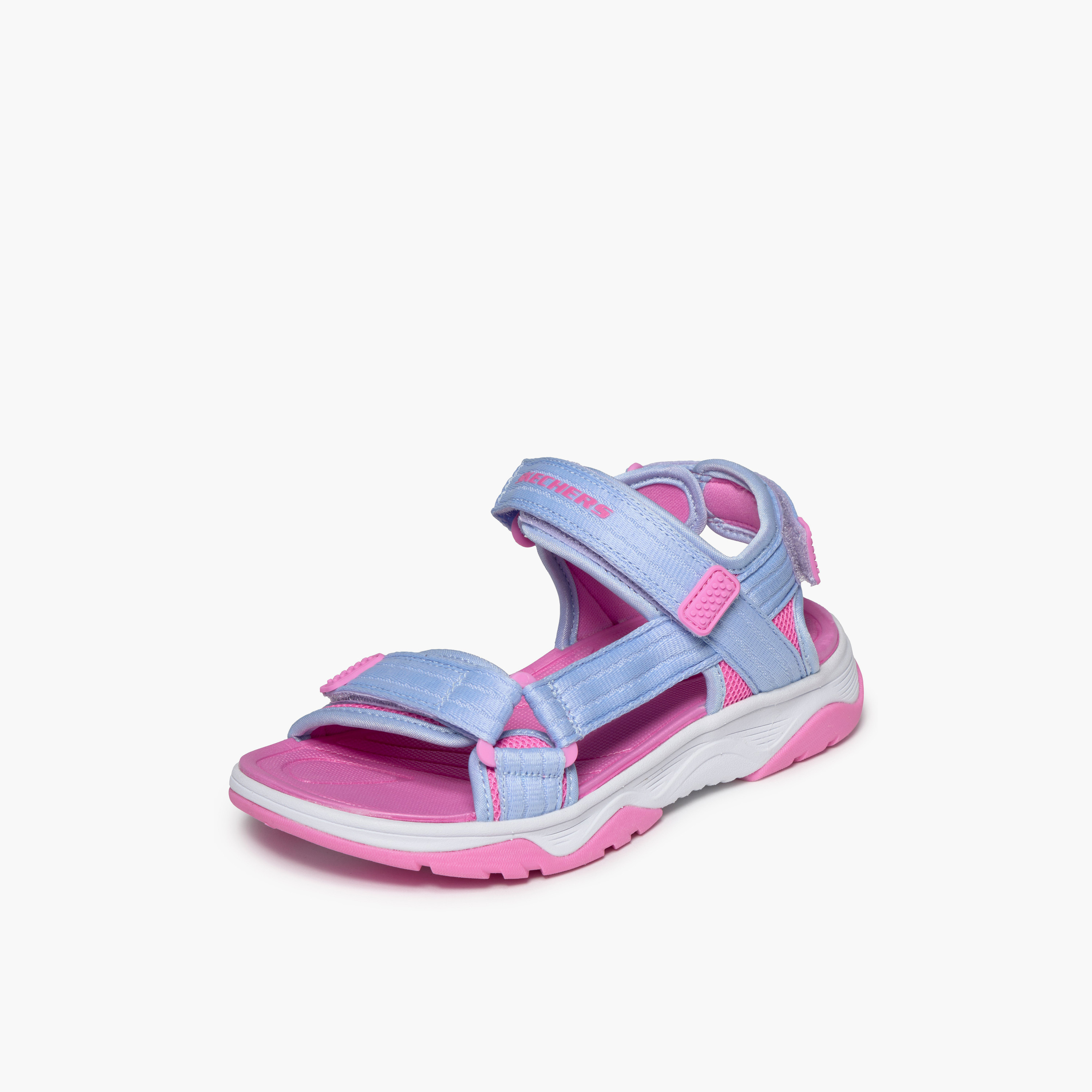Skechers Girls TREAD SEEKER Hook and Loop Flat Sandals-girls-shoes-sandals-image-4