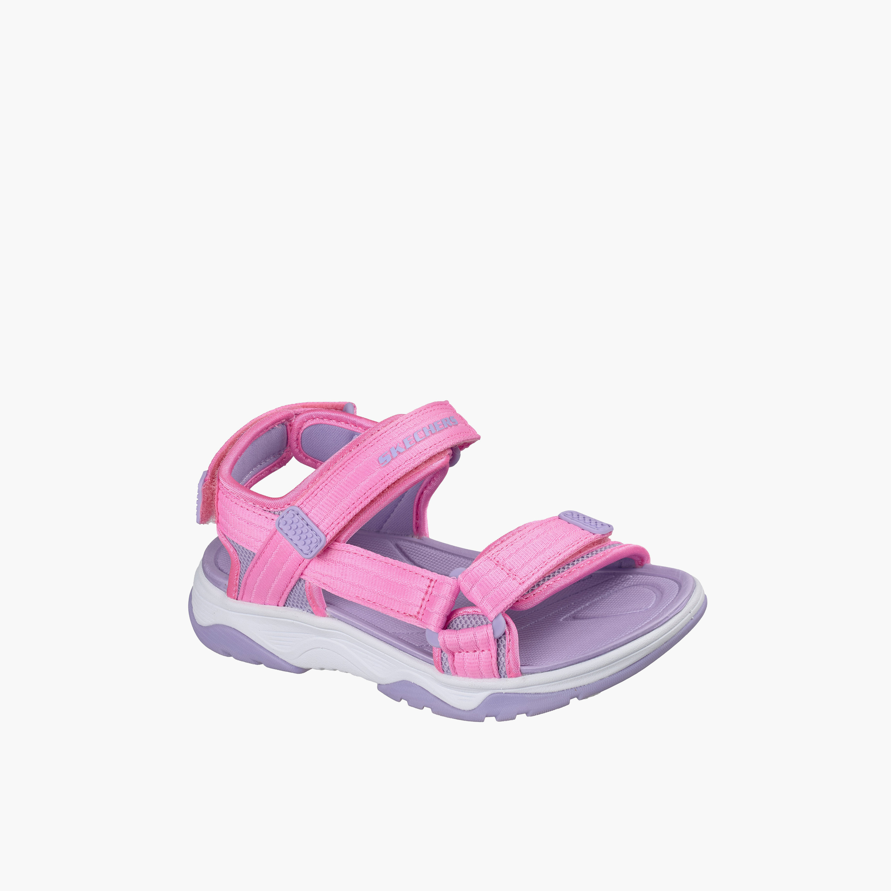 Skechers Girls TREAD SEEKER Hook and Loop Flat Sandals-girls-shoes-sandals-image-1