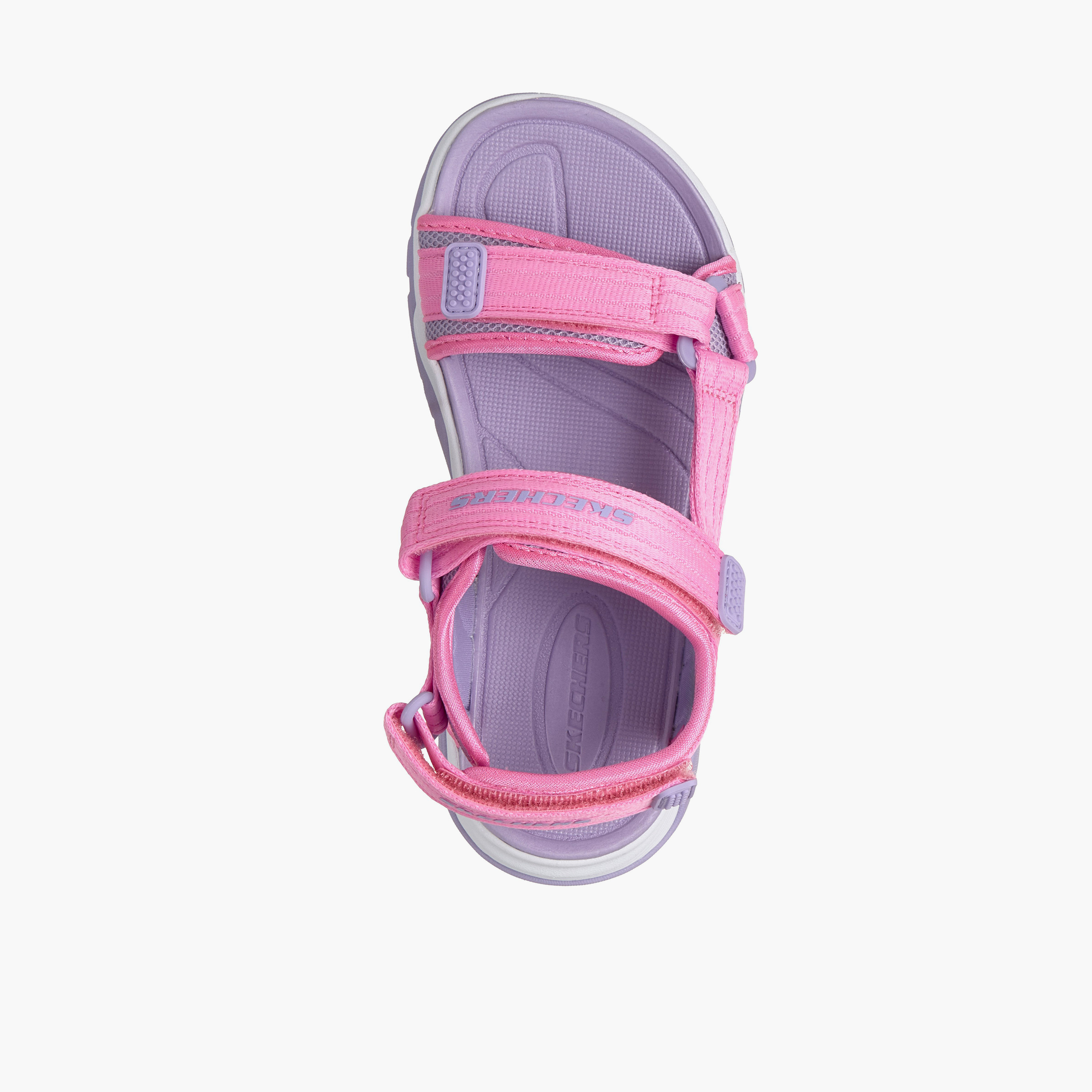 Skechers Girls TREAD SEEKER Hook and Loop Flat Sandals-girls-shoes-sandals-image-2