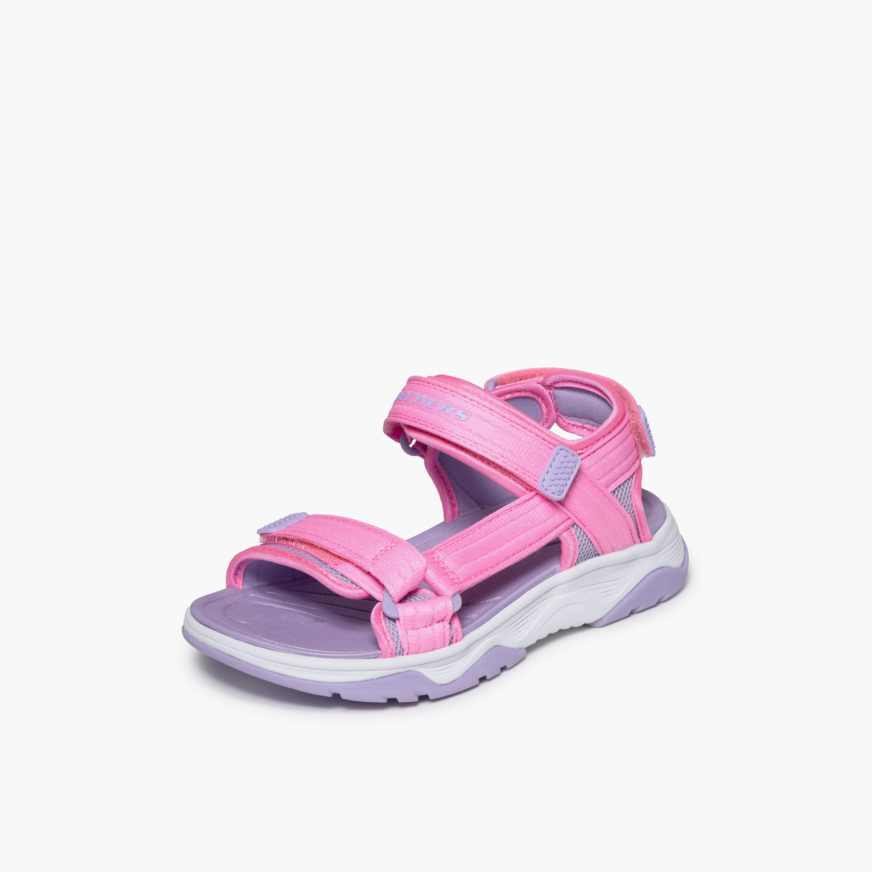 Skechers Girls TREAD SEEKER Hook and Loop Flat Sandals-girls-shoes-sandals-image-4