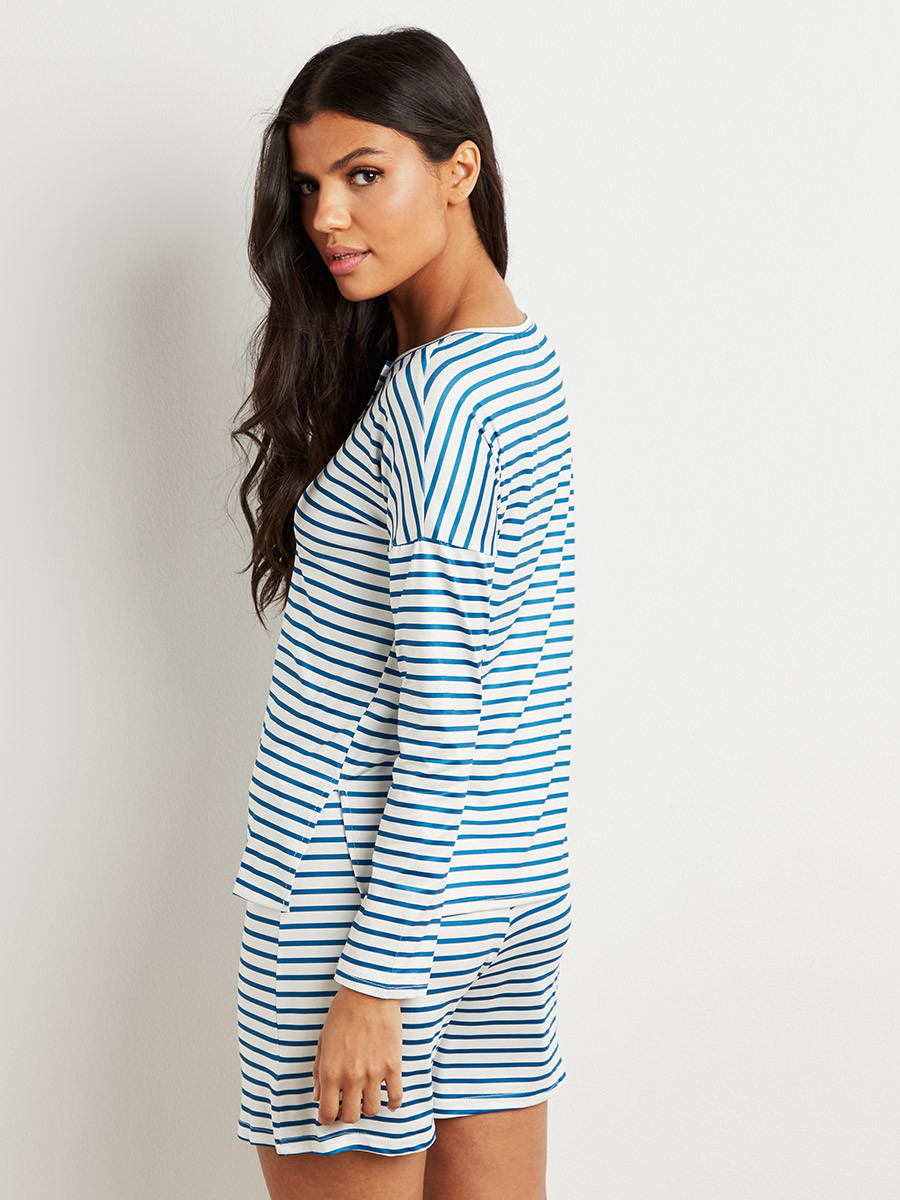 مجموعة من تيشيرت وشورت من ستايلي-women-clothing-nightwear-pyjamas-bottoms-image-4