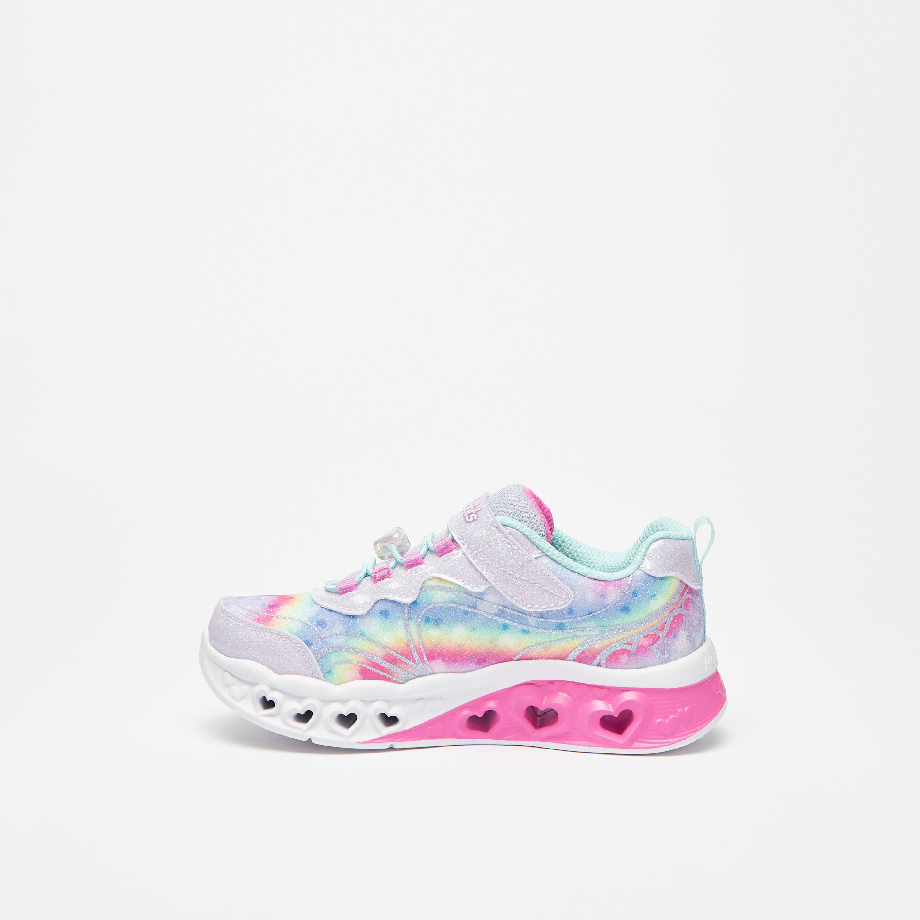 حذاء سنيكرز بناتي من سكيتشرز فلاتر هارت لايتس | 303253L-girls-shoes-sneakers-image-3