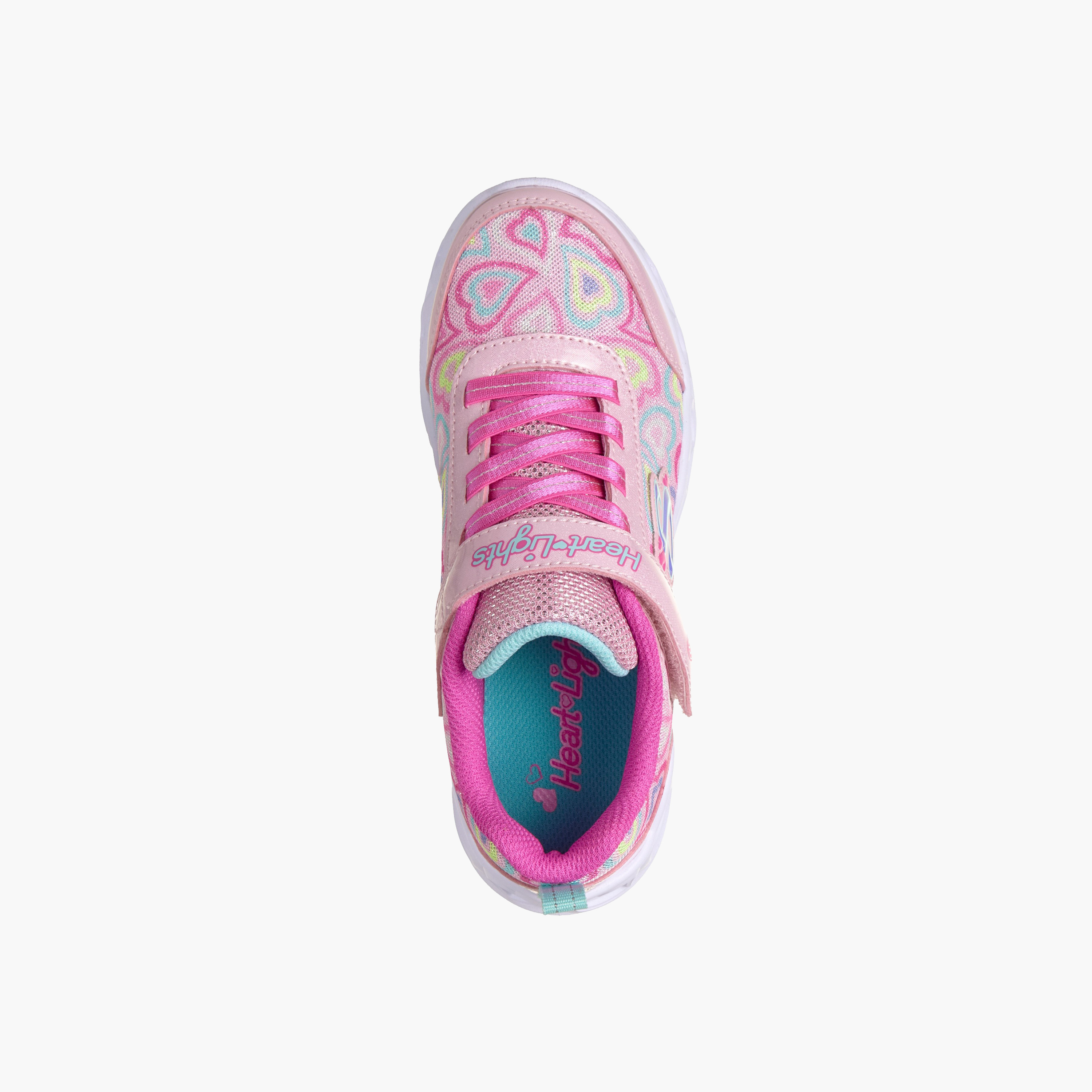 حذاء رياضي مضيء للبنات بشريط إغلاق للبنات من سكيتشرز-girls-shoes-sneakers-image-2