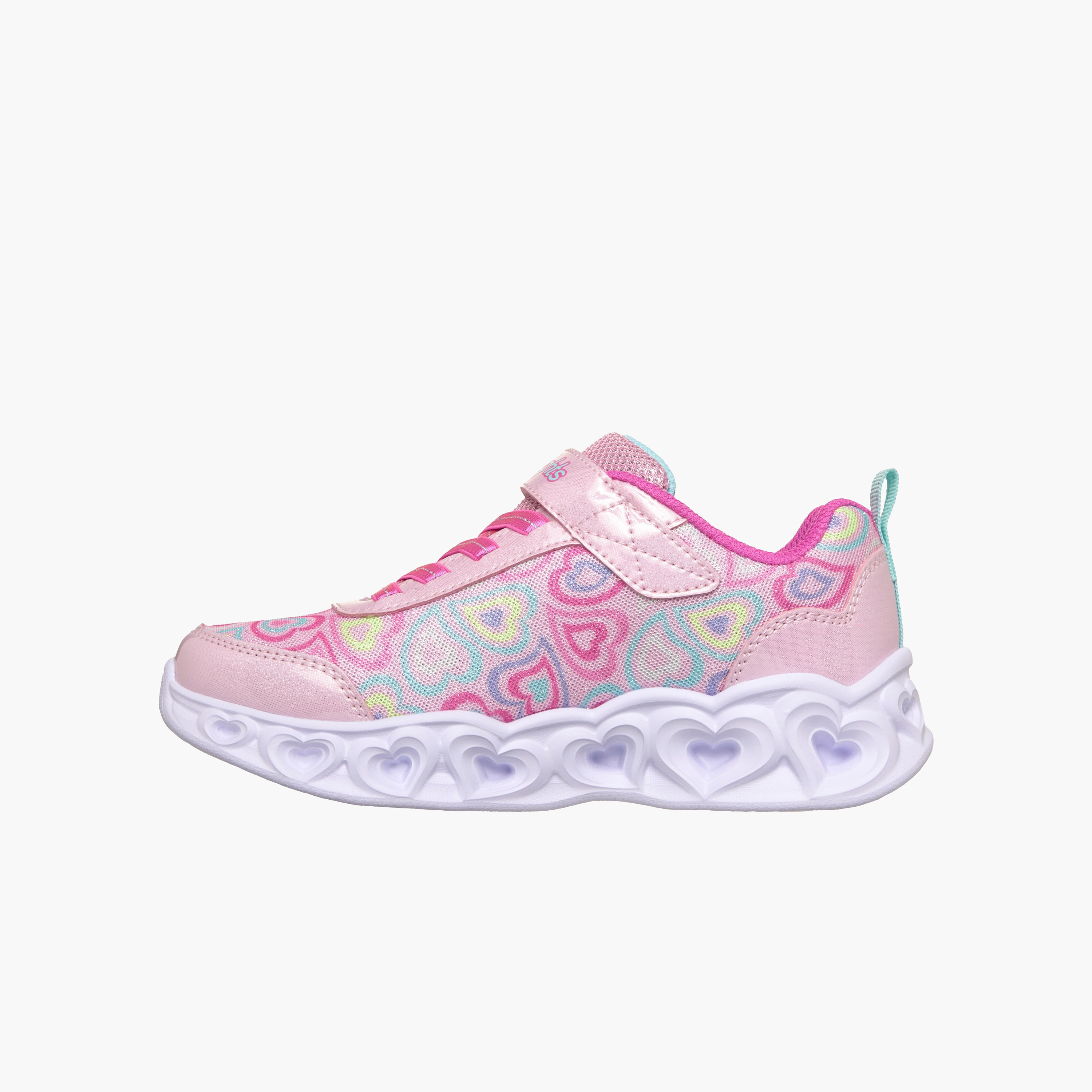 حذاء رياضي مضيء للبنات بشريط إغلاق للبنات من سكيتشرز-girls-shoes-sneakers-image-6