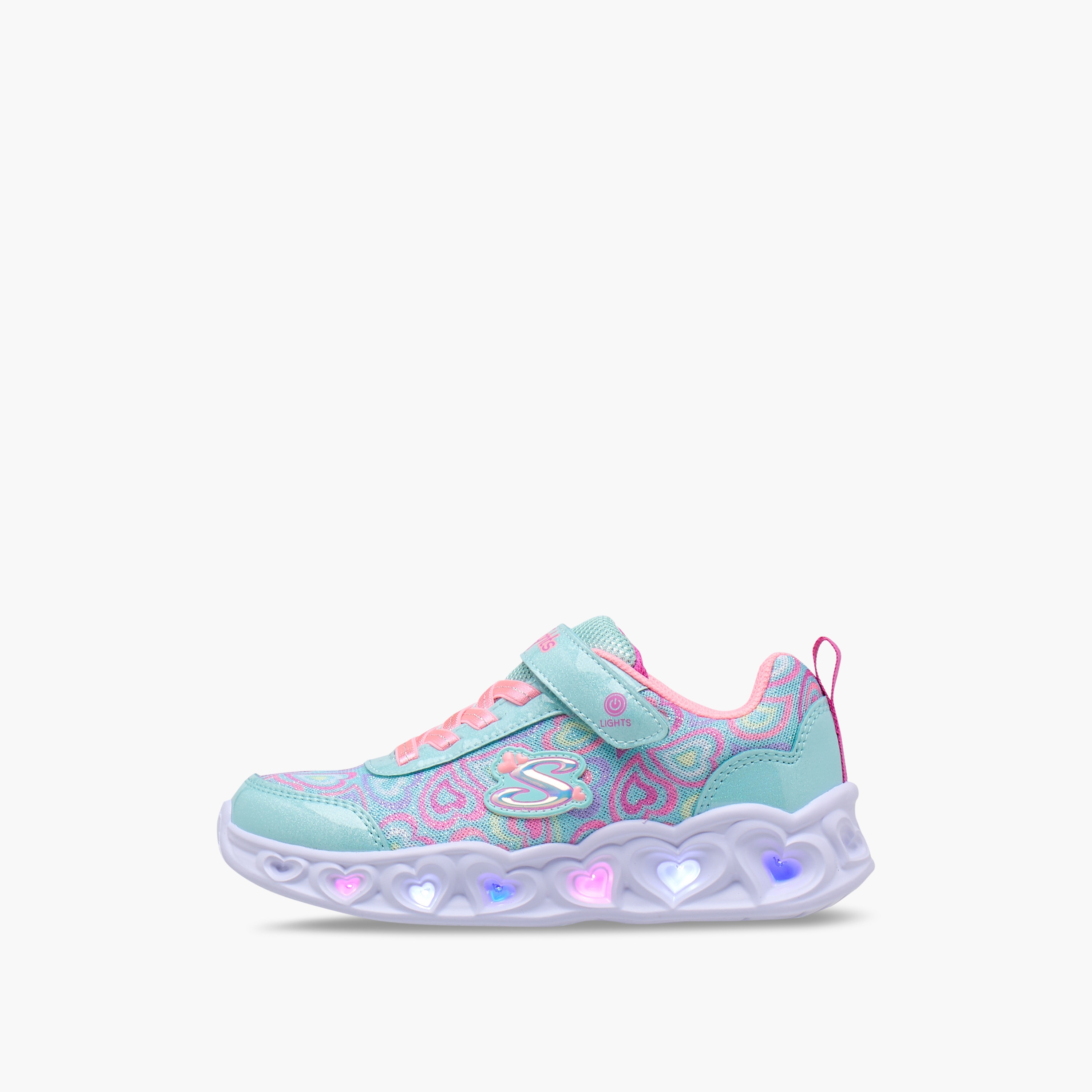 سكيتشرز - حذاء رياضي هارت لايتس هوك اند لوب - للبنات  303257L | OE-girls-shoes-sneakers-image-10