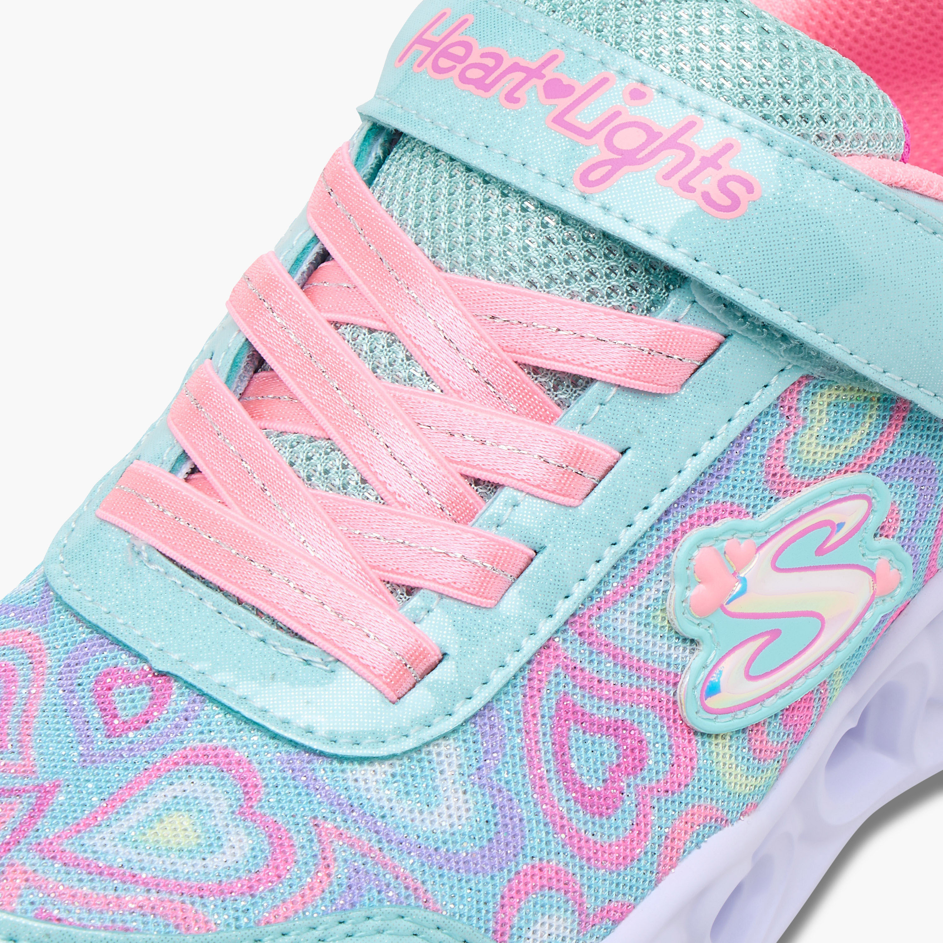 سكيتشرز - حذاء رياضي هارت لايتس هوك اند لوب - للبنات  303257L | OE-girls-shoes-sneakers-image-11