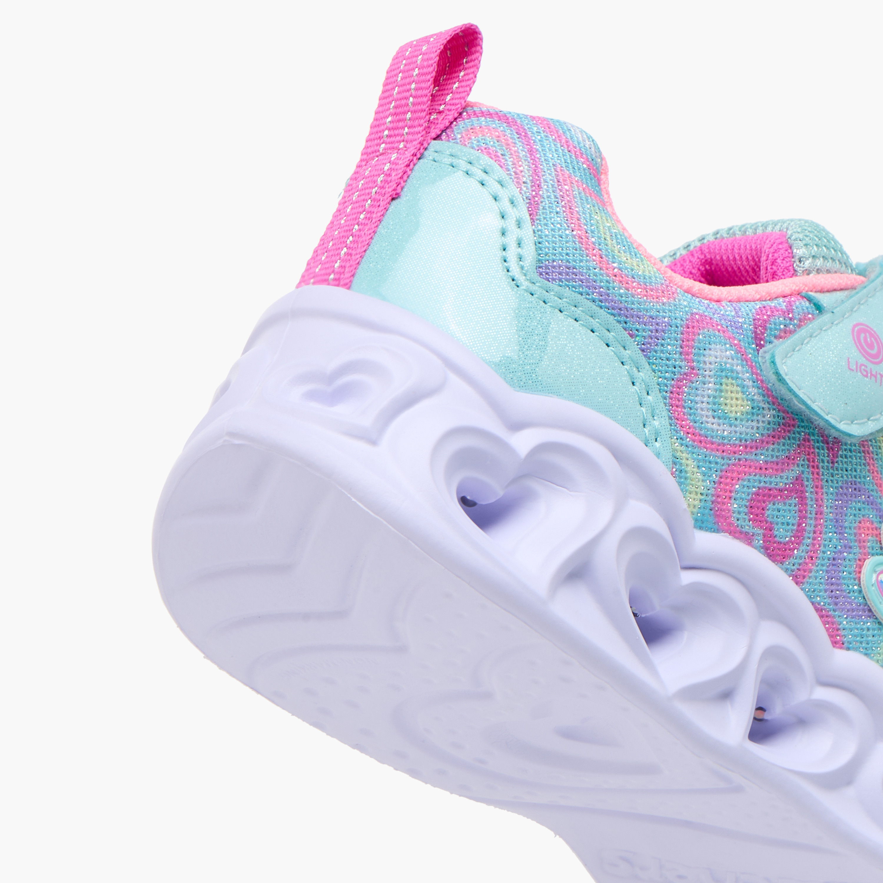 سكيتشرز - حذاء رياضي هارت لايتس هوك اند لوب - للبنات  303257L | OE-girls-shoes-sneakers-image-12