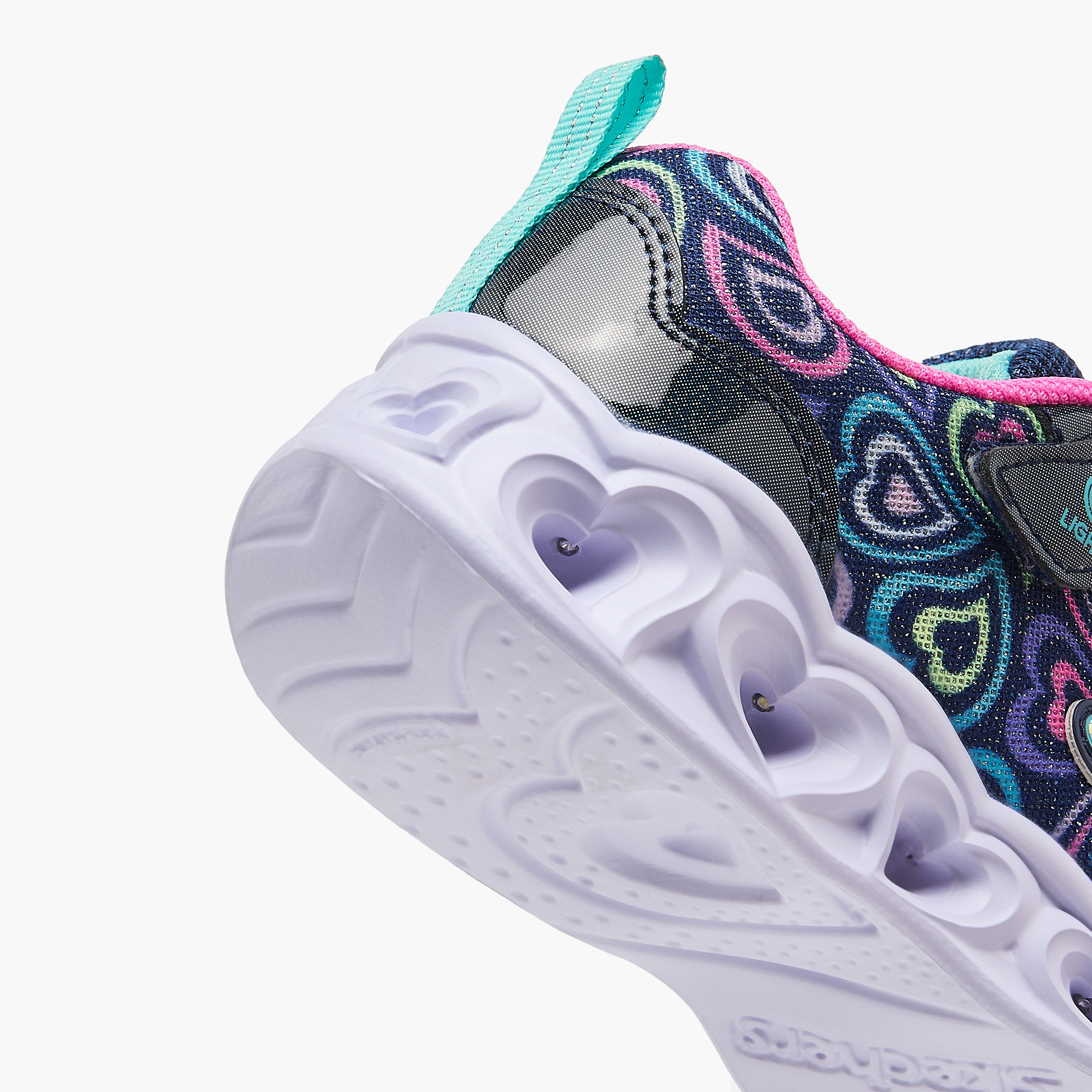 سكيتشرز - حذاء رياضي هارت لايتس هوك اند لوب - للبنات  303257L | OE-girls-shoes-sneakers-image-5