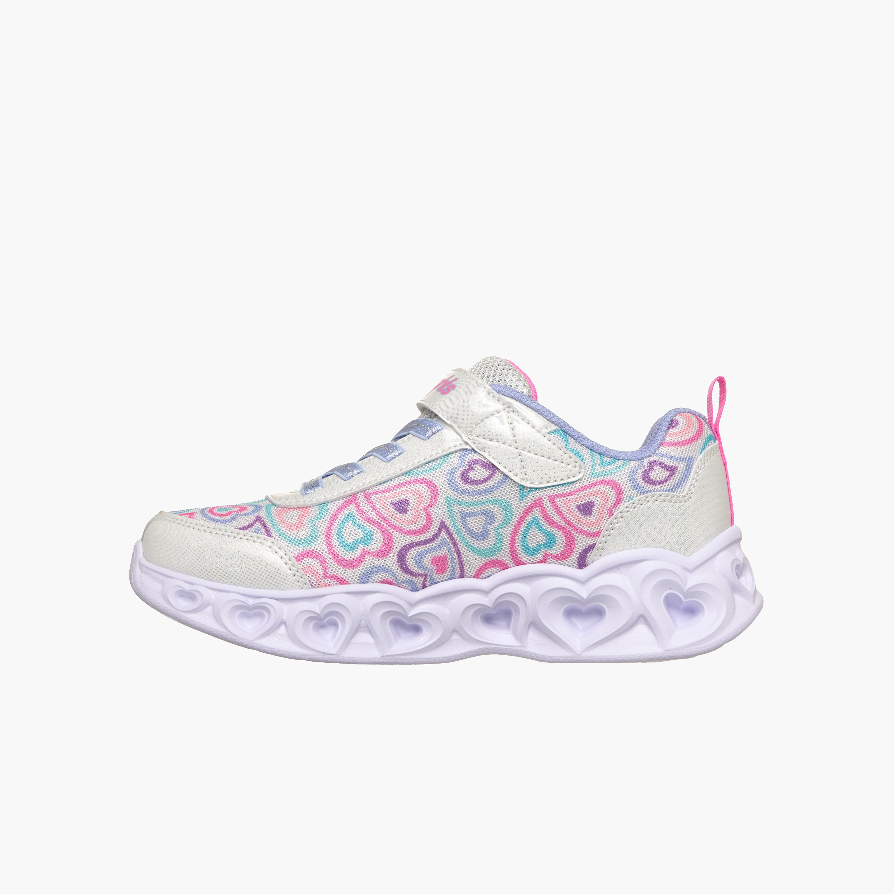 حذاء رياضي للبنات بإضاءة وشريط إغلاق لاصق من سكيتشرز-girls-shoes-sneakers-image-5