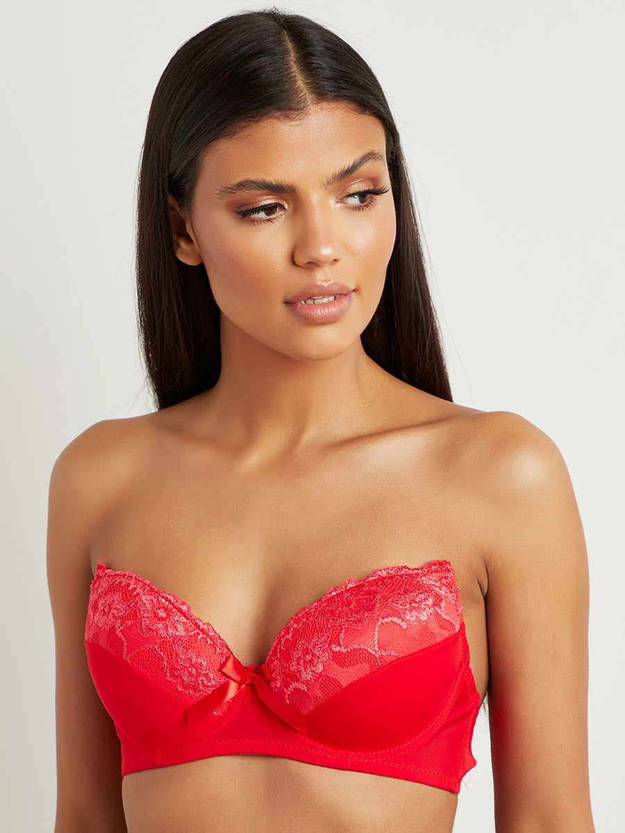 صدرية بتصميم تيشيرت وتفاصيل الدانتيل من ستايلي-women-clothing-lingerie-bras-image-6