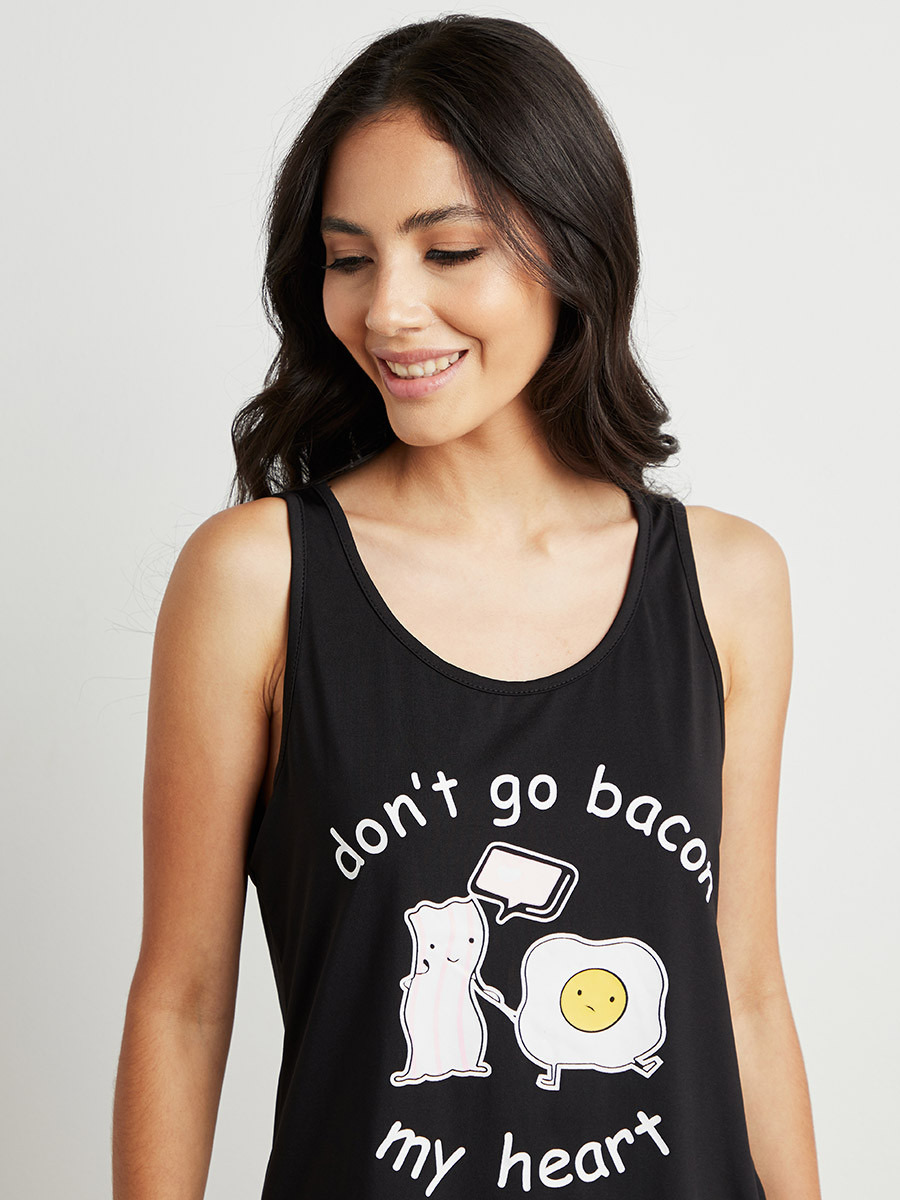 مجموعة من تيشيرت كَت وشورت من ستايلي-women-clothing-nightwear-pyjamas-longsets-image-4
