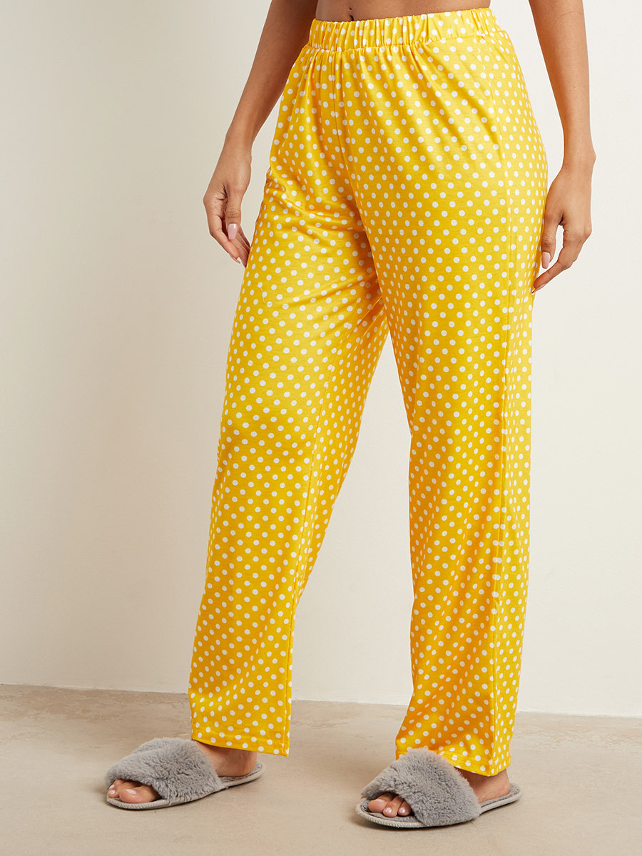 مجموعة من تيشيرت وبنطلون بيجاما من ستايلي-women-clothing-nightwear-pyjamas-bottoms-image-5