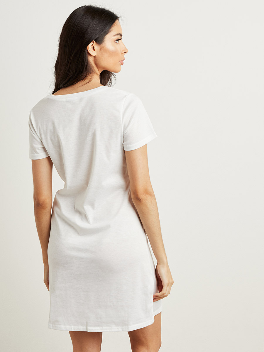 Styli Unicorn Graphic Printed Sleep T-shirt Dress-women-clothing-nightwear-nighties-image-4