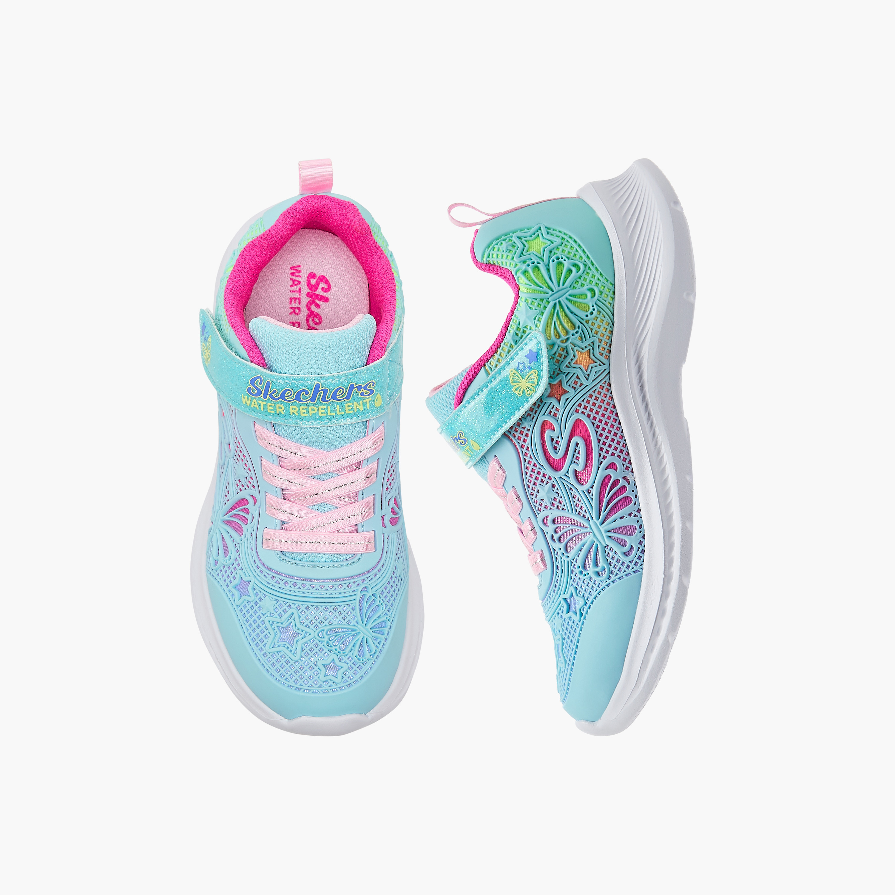 سكيتشرز - حذاء رياضي جمبستيرس 2.0 هوك اند لوب - للبنات 303380L | OE-girls-shoes-sneakers-image-1
