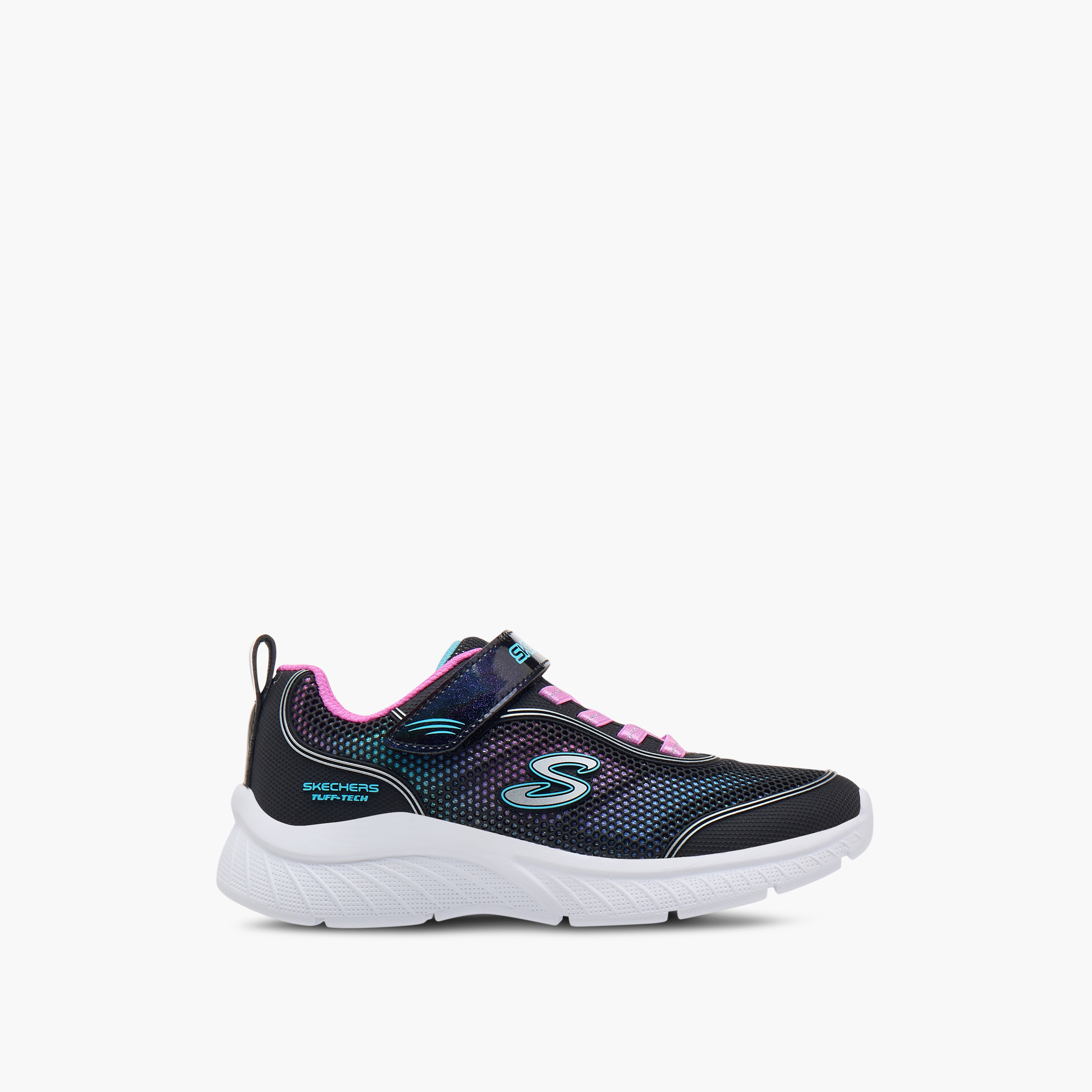 Skechers Girl's Microspec Plus Lace-Up Sneakers 303385L | OE-girls-shoes-sneakers-image-3