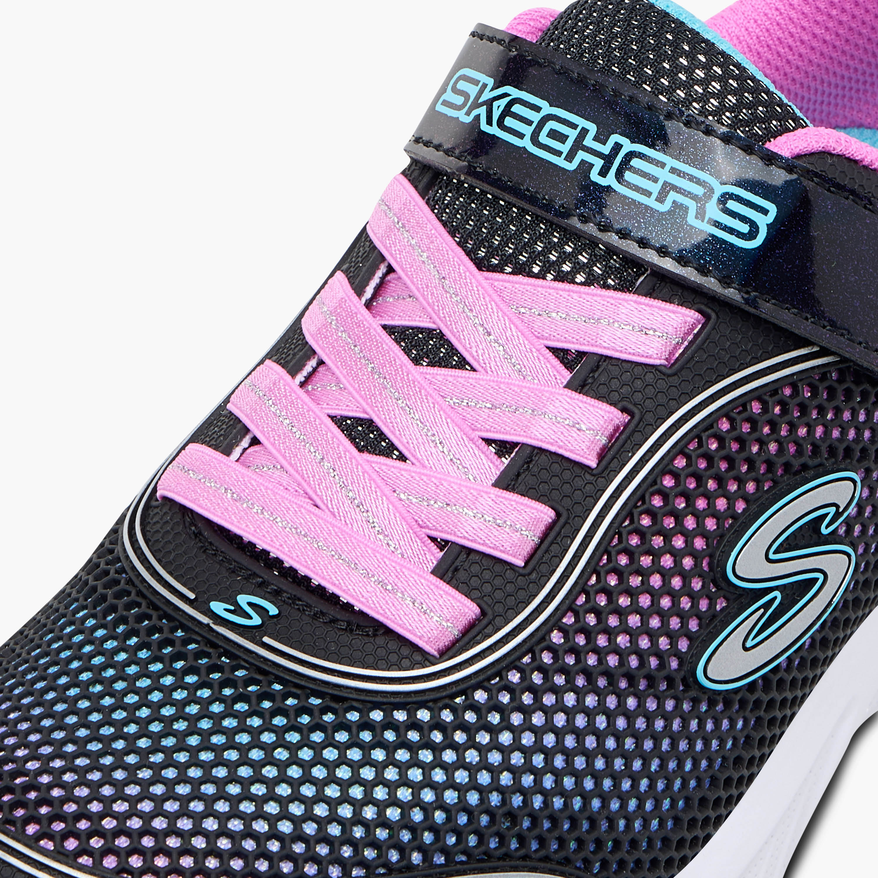 Skechers Girl's Microspec Plus Lace-Up Sneakers 303385L | OE-girls-shoes-sneakers-image-4