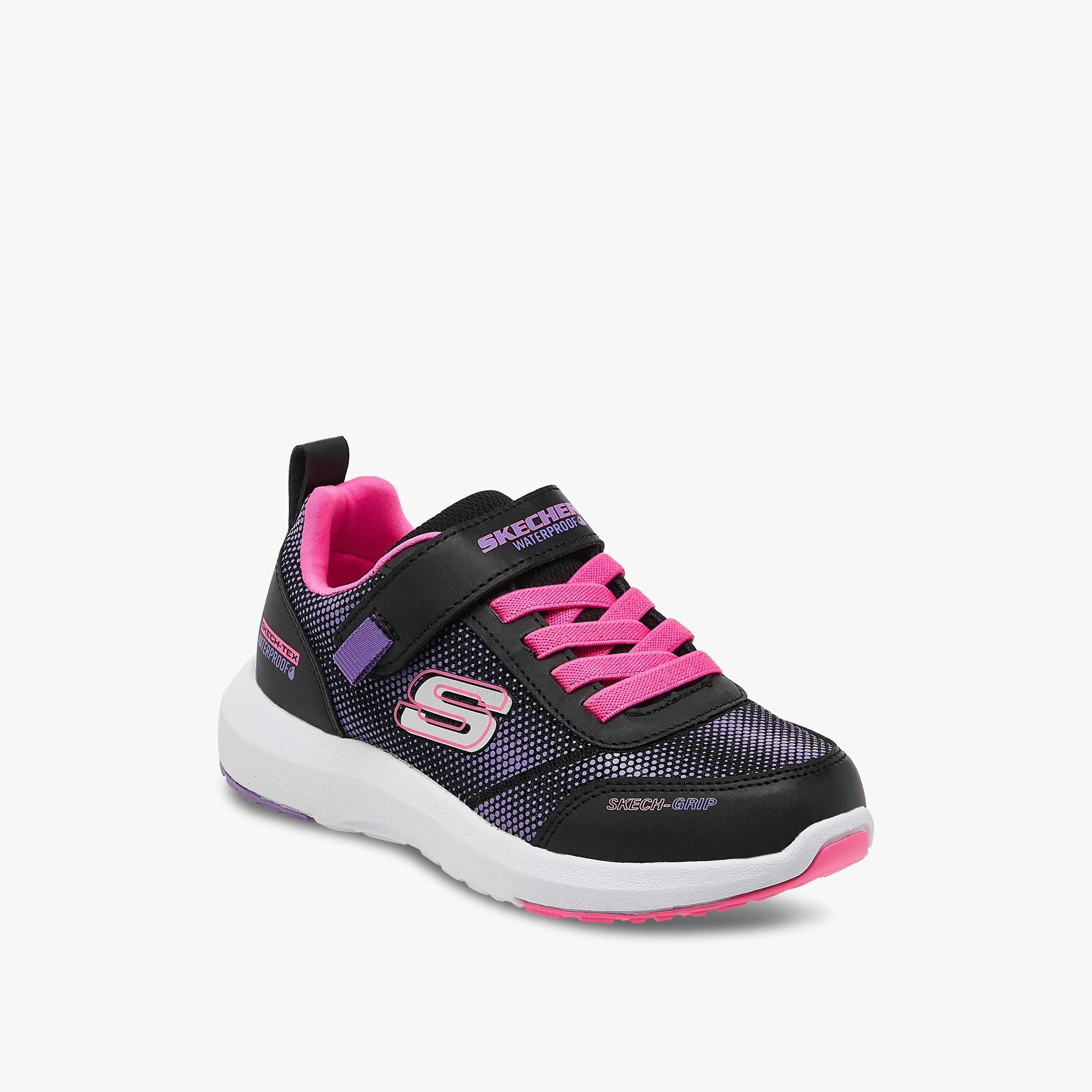 Skechers Girls DYNAMIC TREAD Hook & Loop Sneakers 303387L | OE-girls-shoes-sneakers-image-7