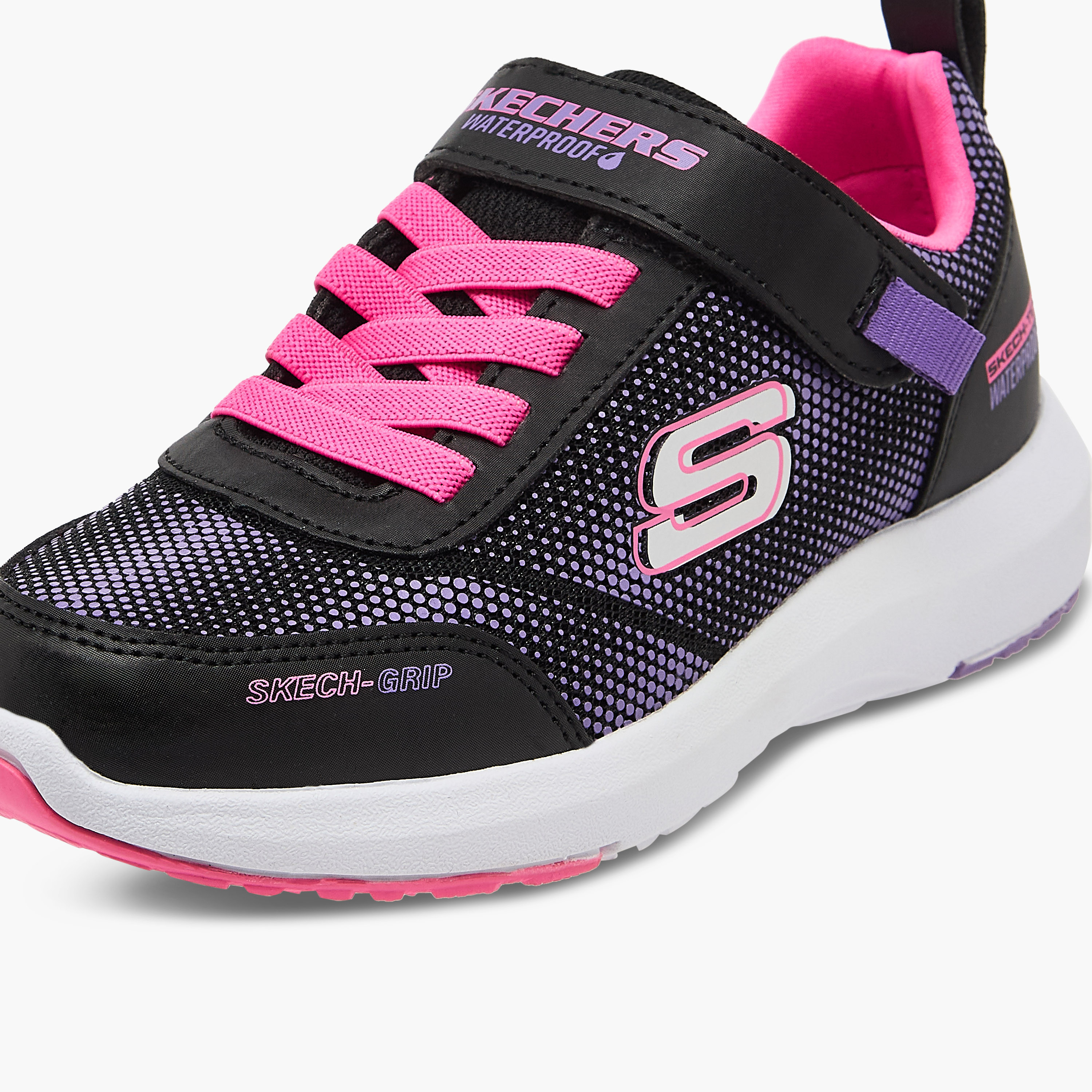 Skechers Girls DYNAMIC TREAD Hook & Loop Sneakers 303387L | OE-girls-shoes-sneakers-image-9