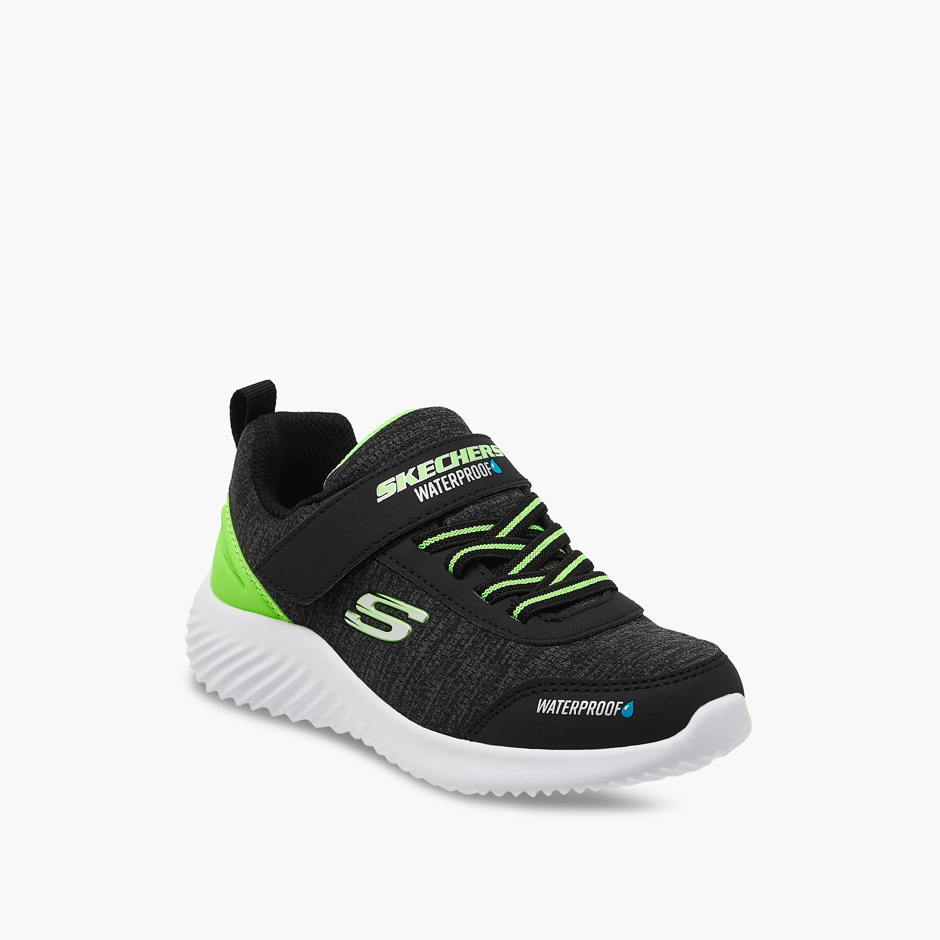Skechers Girls DYNAMIC TREAD Hook & Loop Sneakers 303387L | OE-girls-shoes-sneakers-image-2