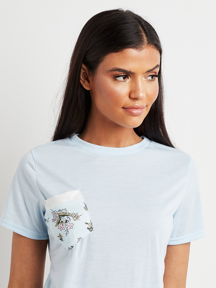 مجموعة من تيشيرت وبنطلون كابري من ستايلي-women-clothing-nightwear-pyjamas-bottoms-image-3