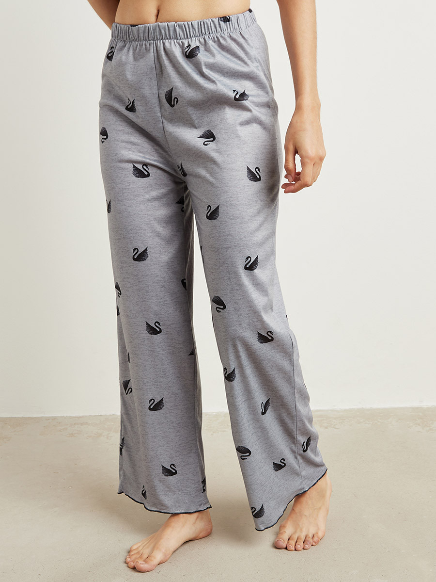 مجموعة من تيشيرت وبنطلون بيجاما من ستايلي-women-clothing-nightwear-pyjamas-longsets-image-4