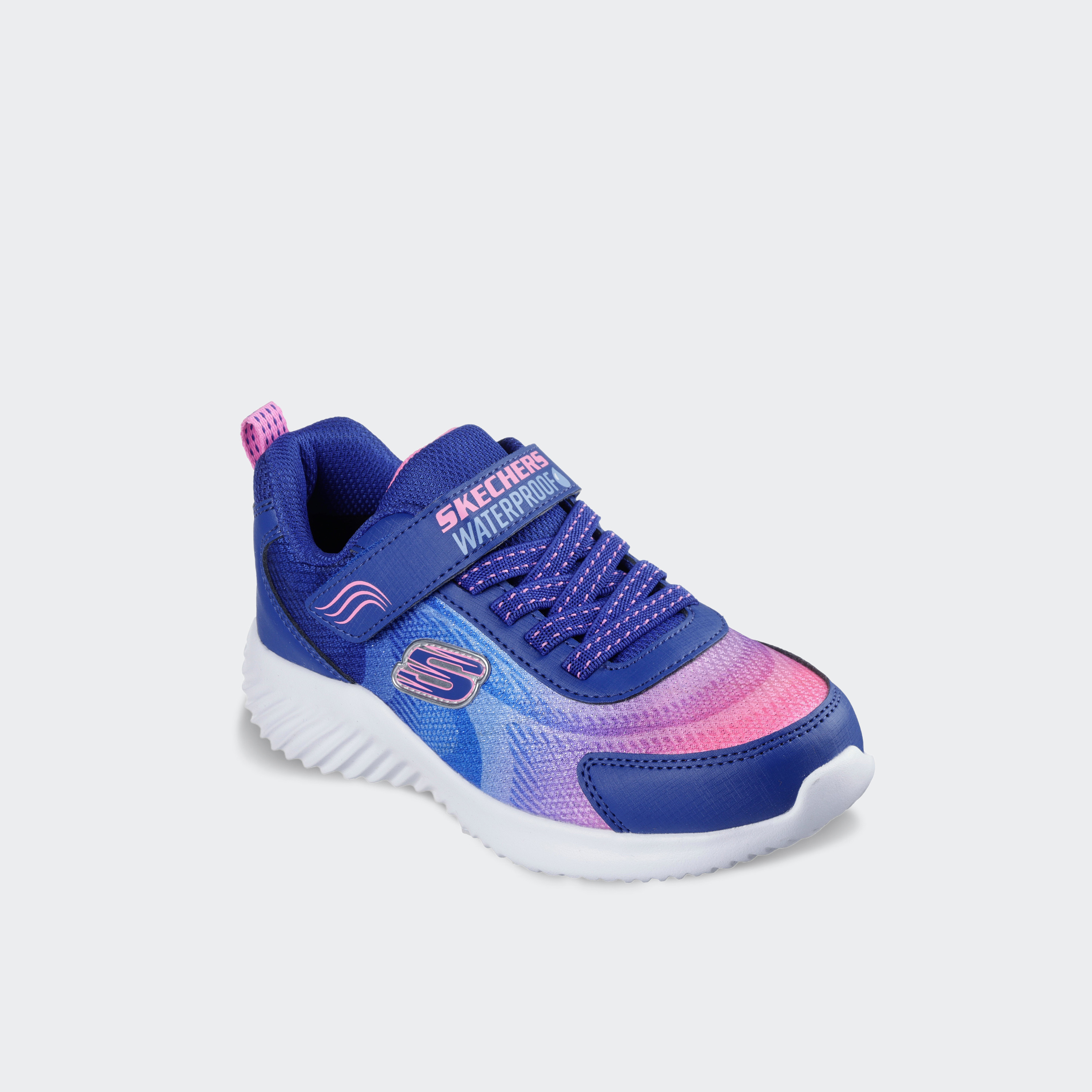 حذاء سنيكرز باوندر بشريط إغلاق لاصق للبنات من سكيتشرز-girls-shoes-sneakers-image-1